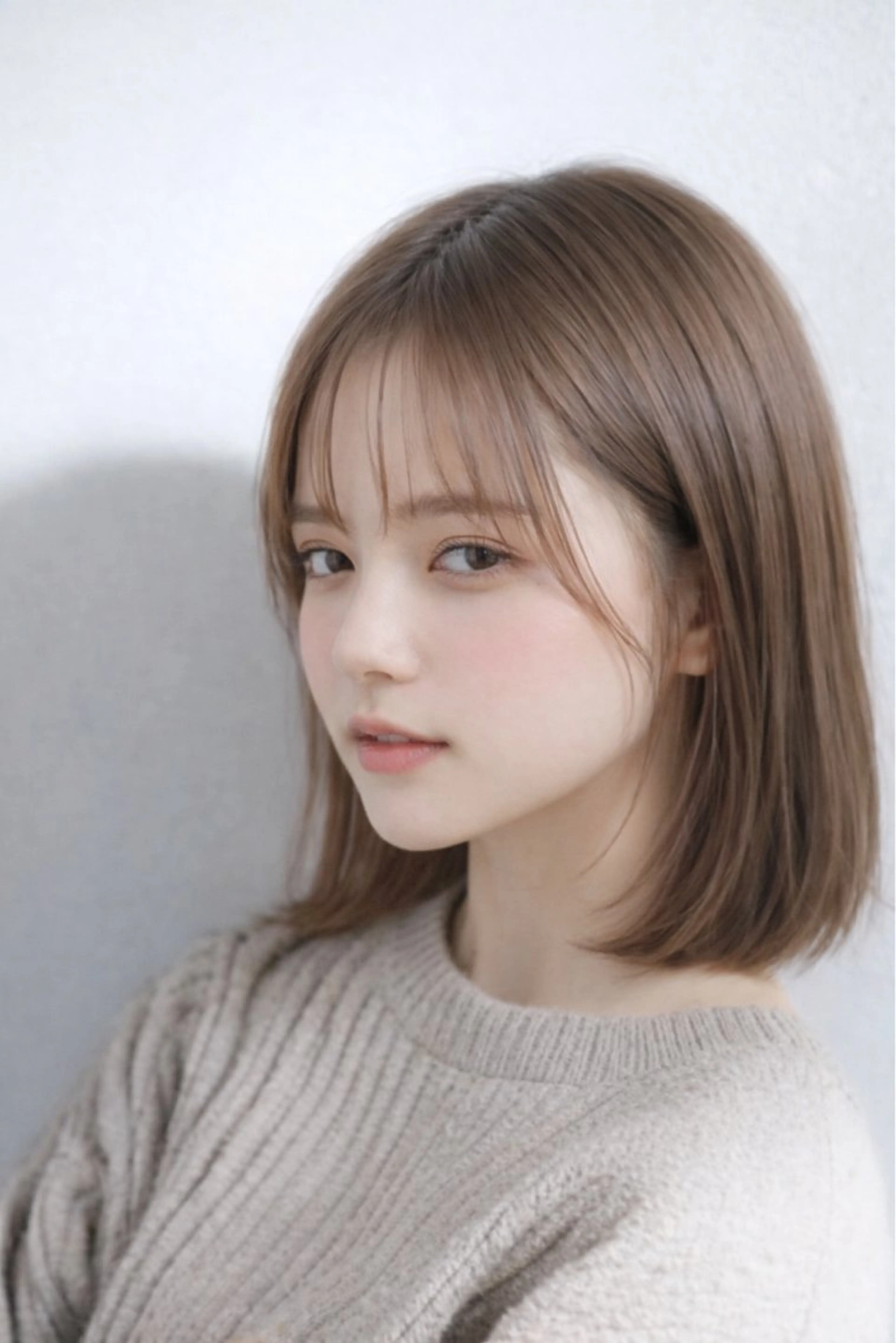 ショート カラー アディクシーカラー ベージュカラー ブリーチ 透明感カラー ブリーチなしカラー カット ヘアカラー トリートメント SALOWIN(サロウィン)広島並木通り所属・田村和範/似合わせ カラー/髪質改善のヘアスタイル