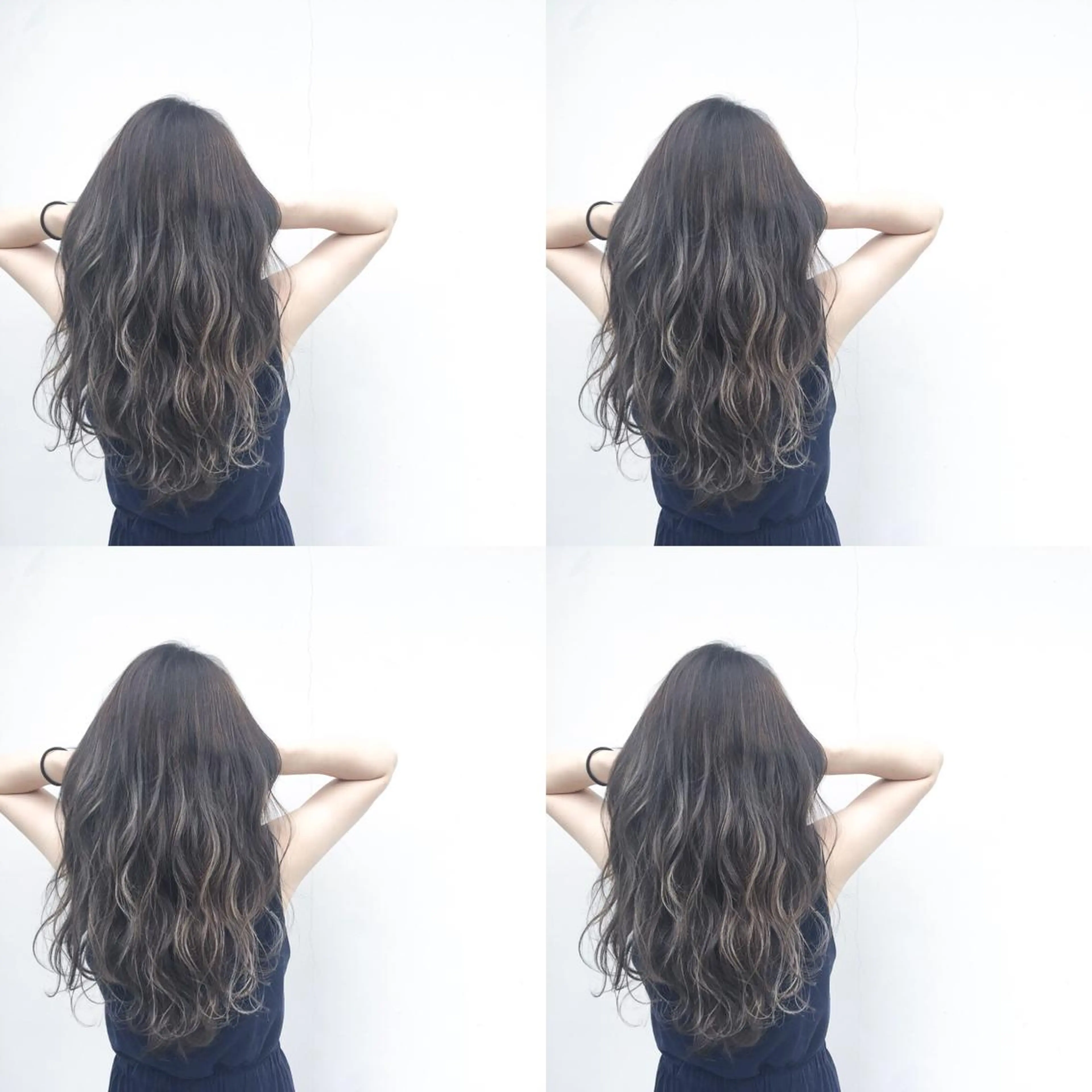 ロング カラー なんば髪質改善カラー Ardoreのヘアスタイル