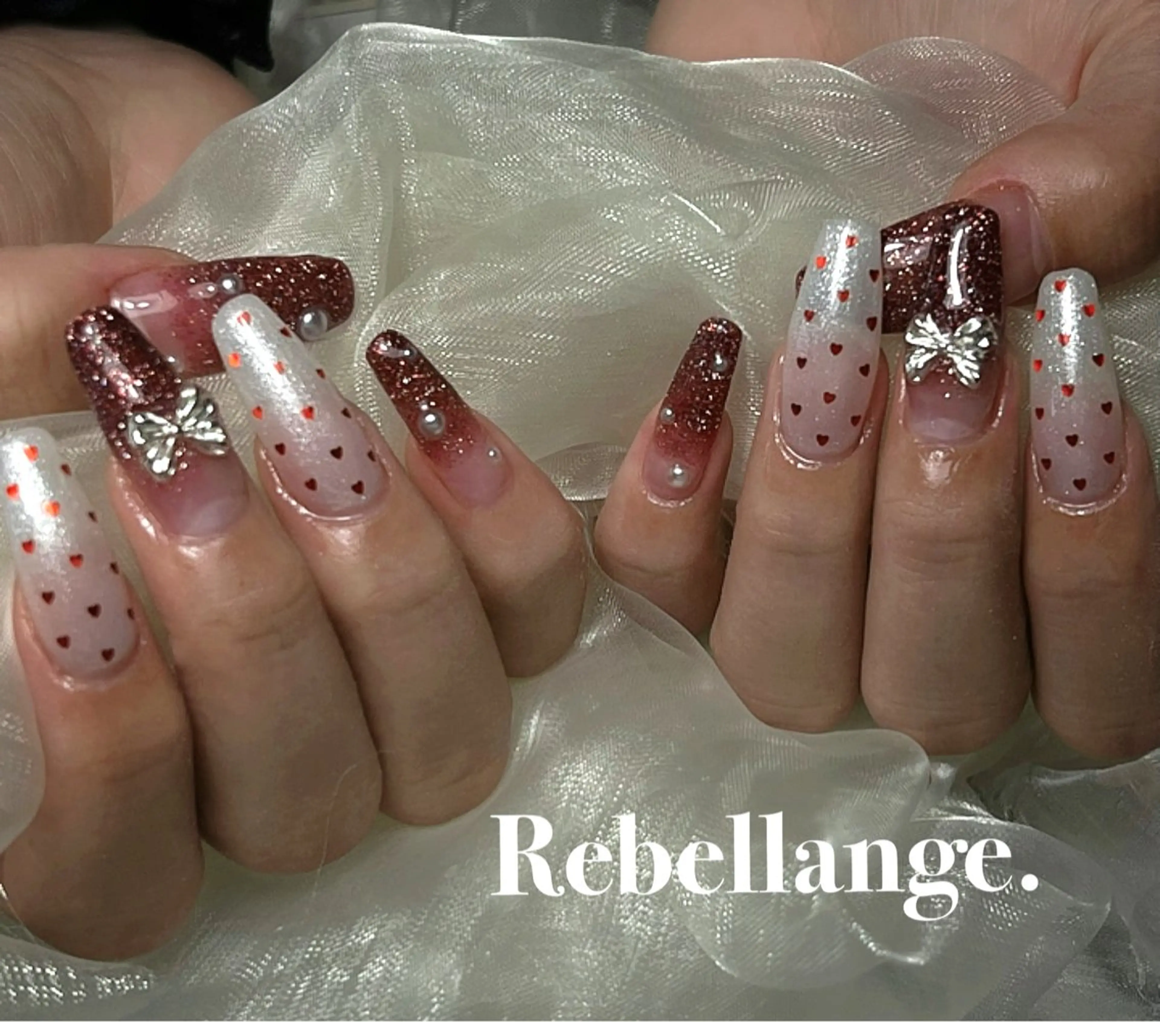 ネイル ハンドネイル Rebellange n.のネイルデザイン