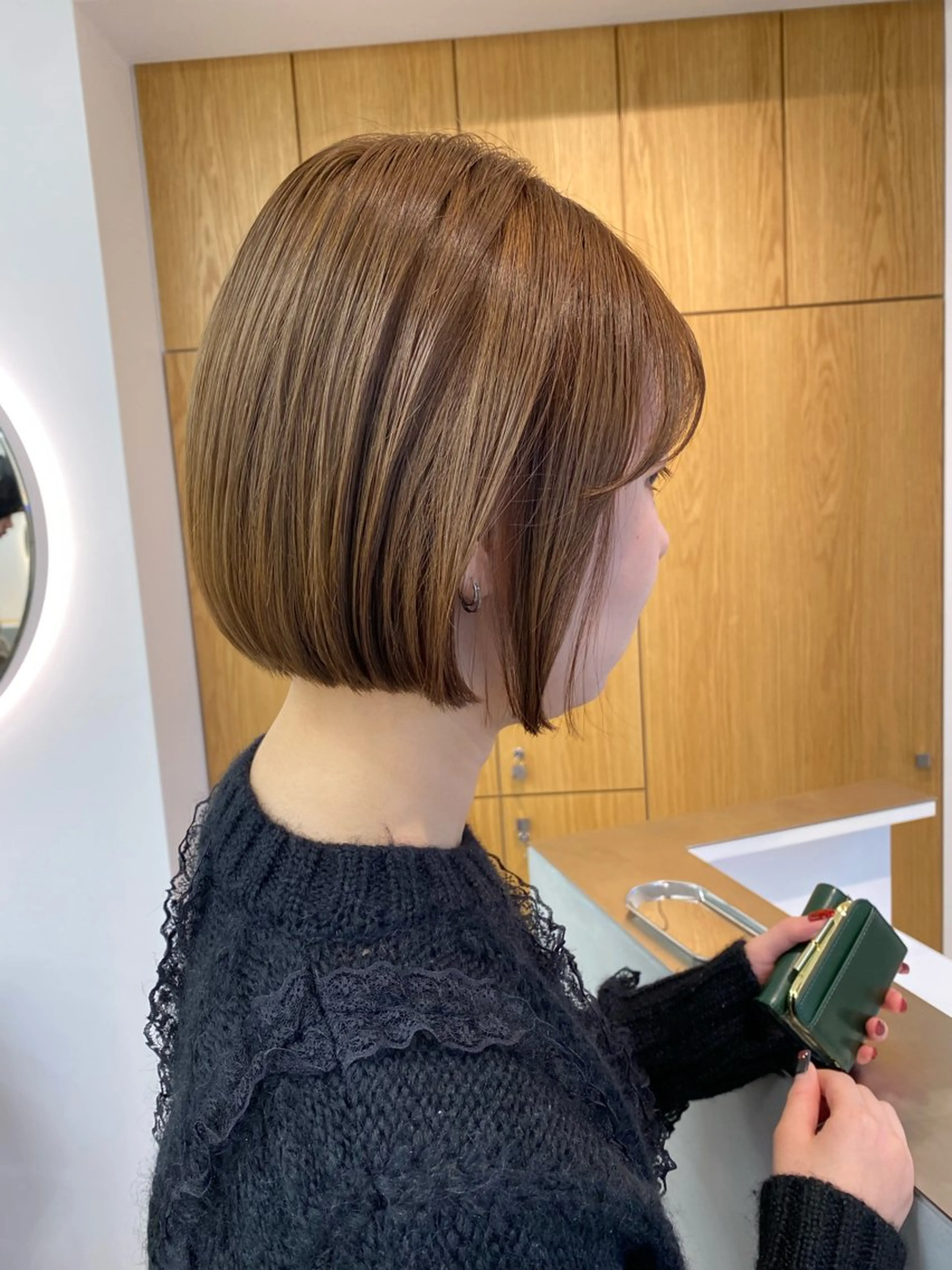 ショート ボブ 濱﨑 紅葉のヘアスタイル