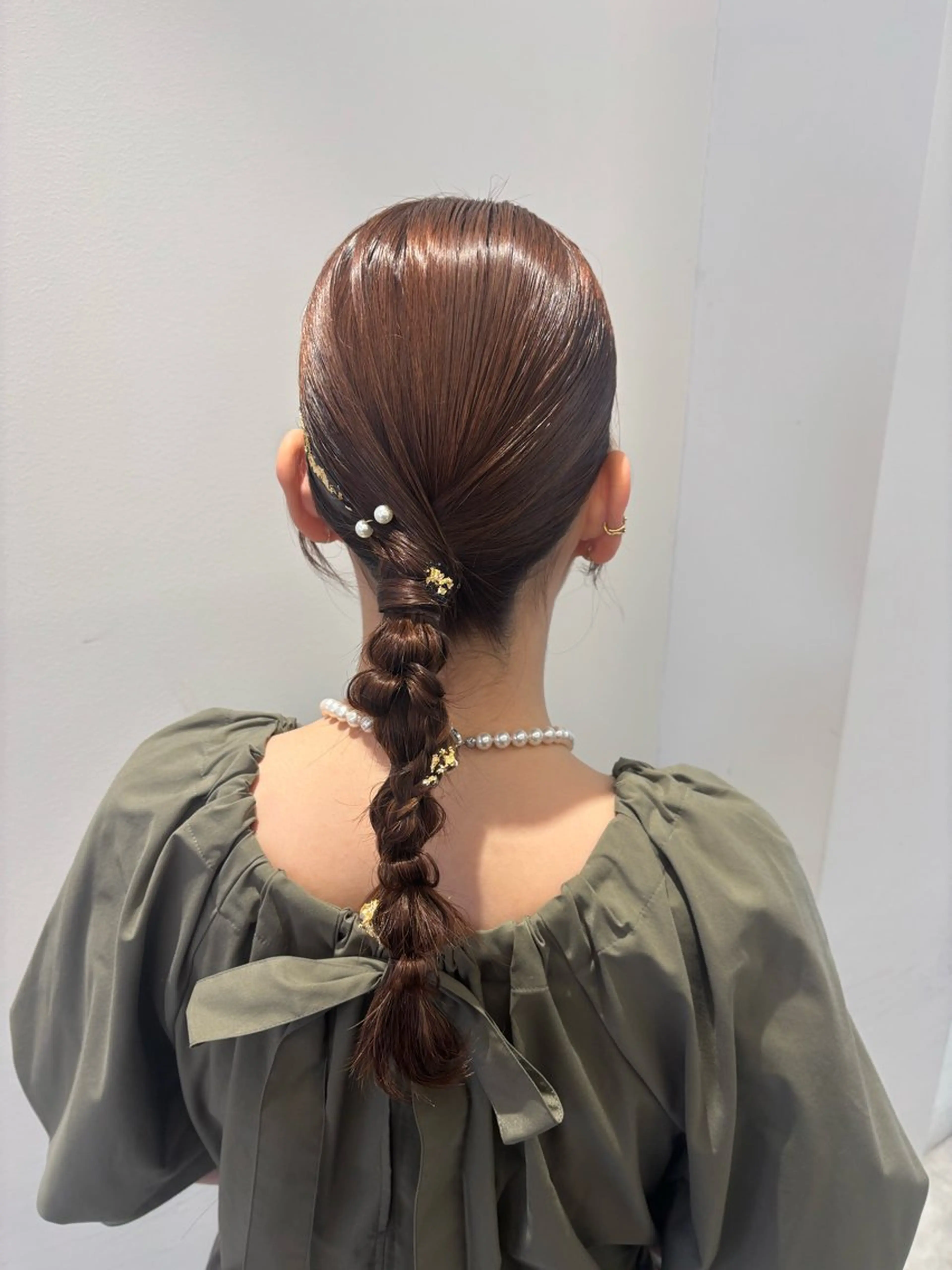 セミロング ヘアセット ミズノ アイ 🪅のヘアスタイル