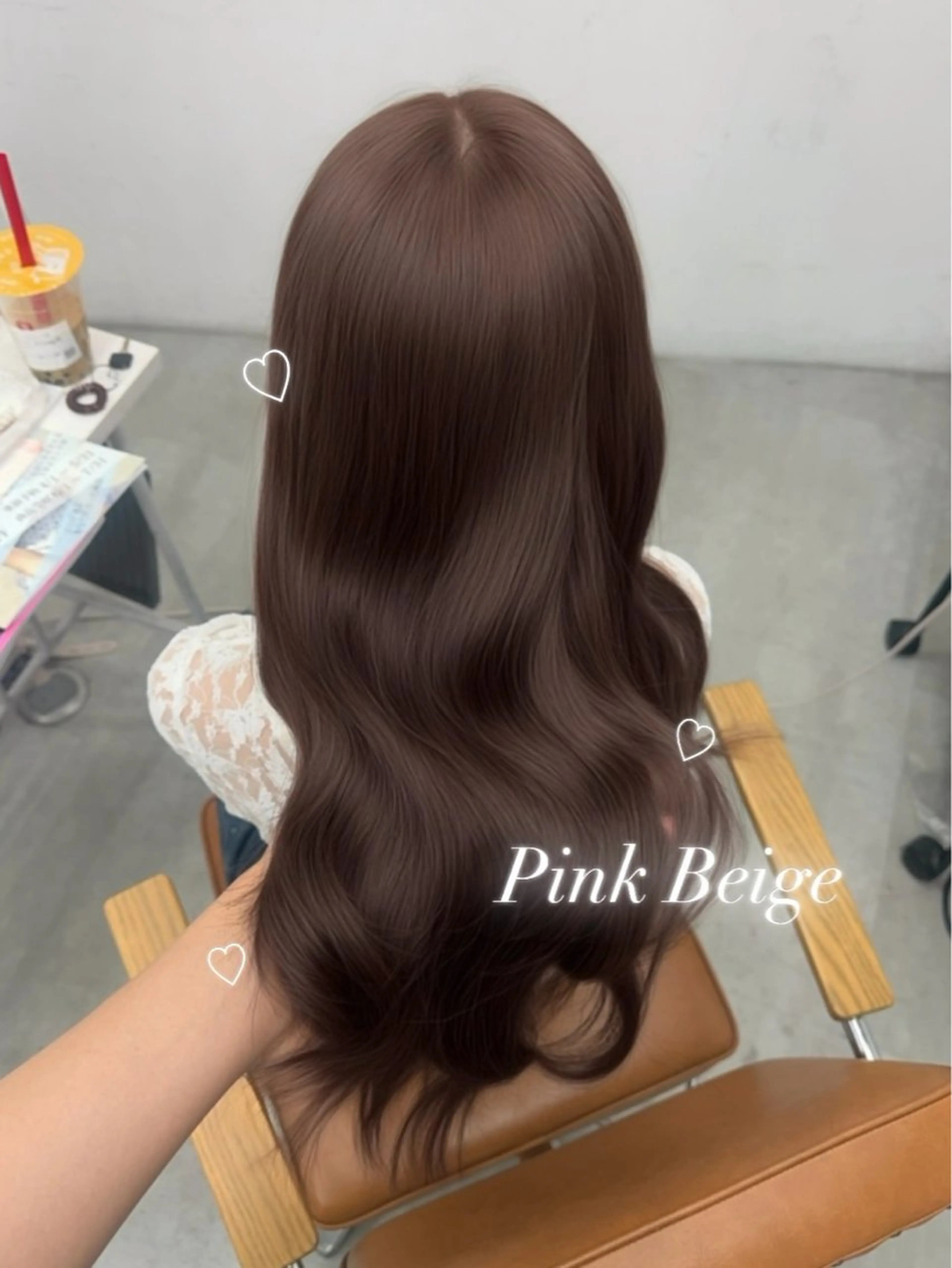 ロング ヘアカラー 韓国系艶髪🎀 miyuuのヘアスタイル