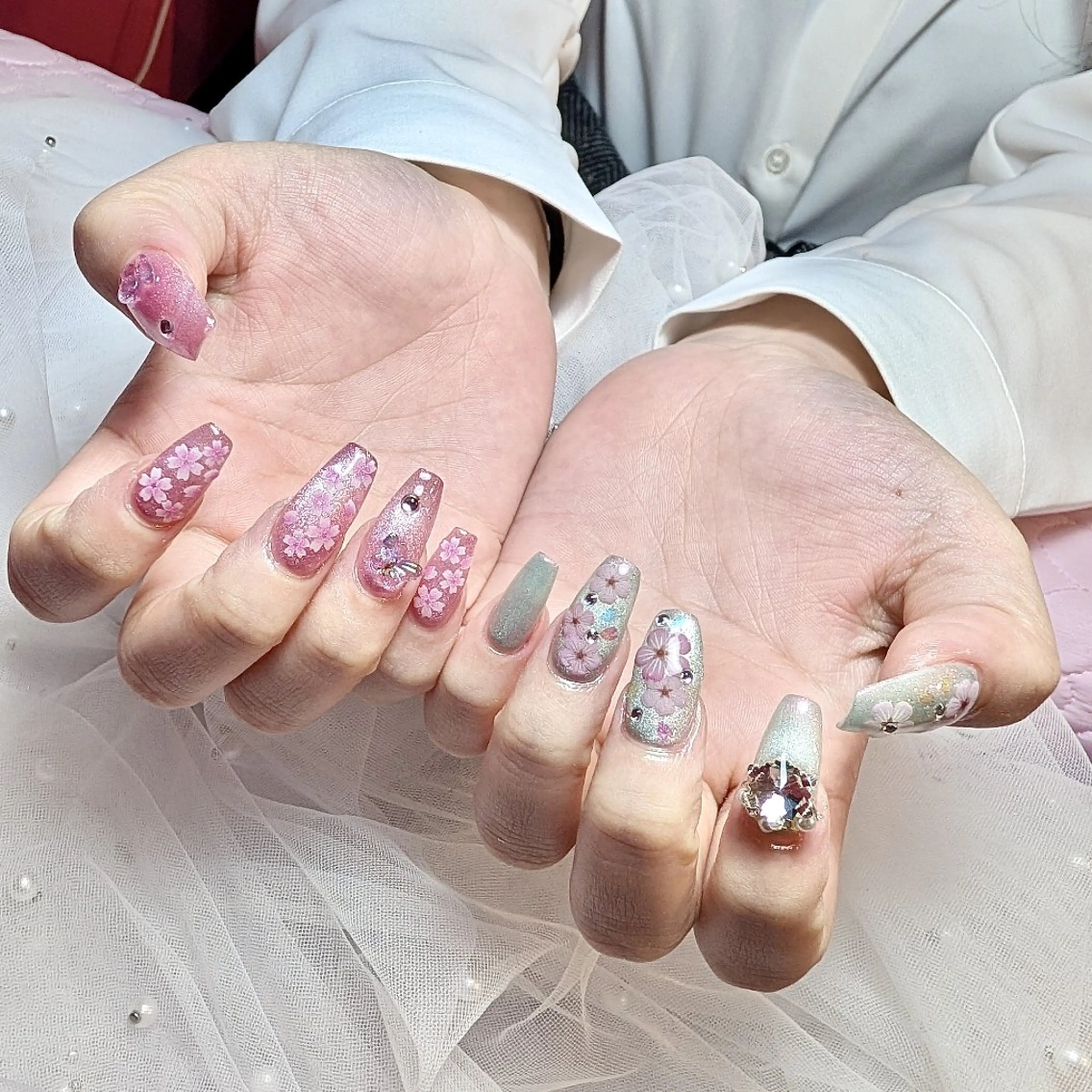 ネイル ハンドネイル PINKY♡ YUIのネイルデザイン