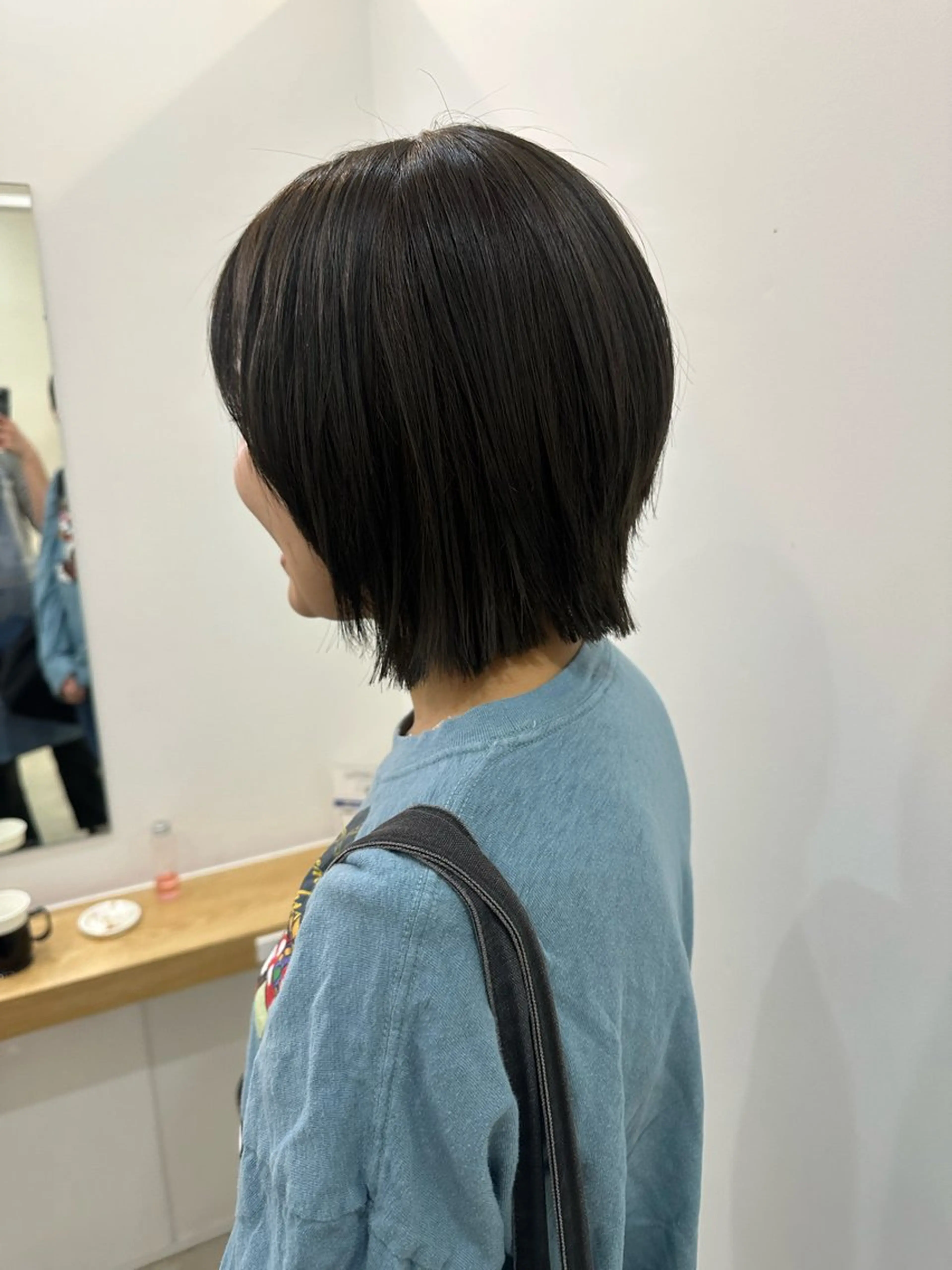 ショート カラー カット ヘアカラー レイヤー/ナチュラル 💐nao.のヘアスタイル