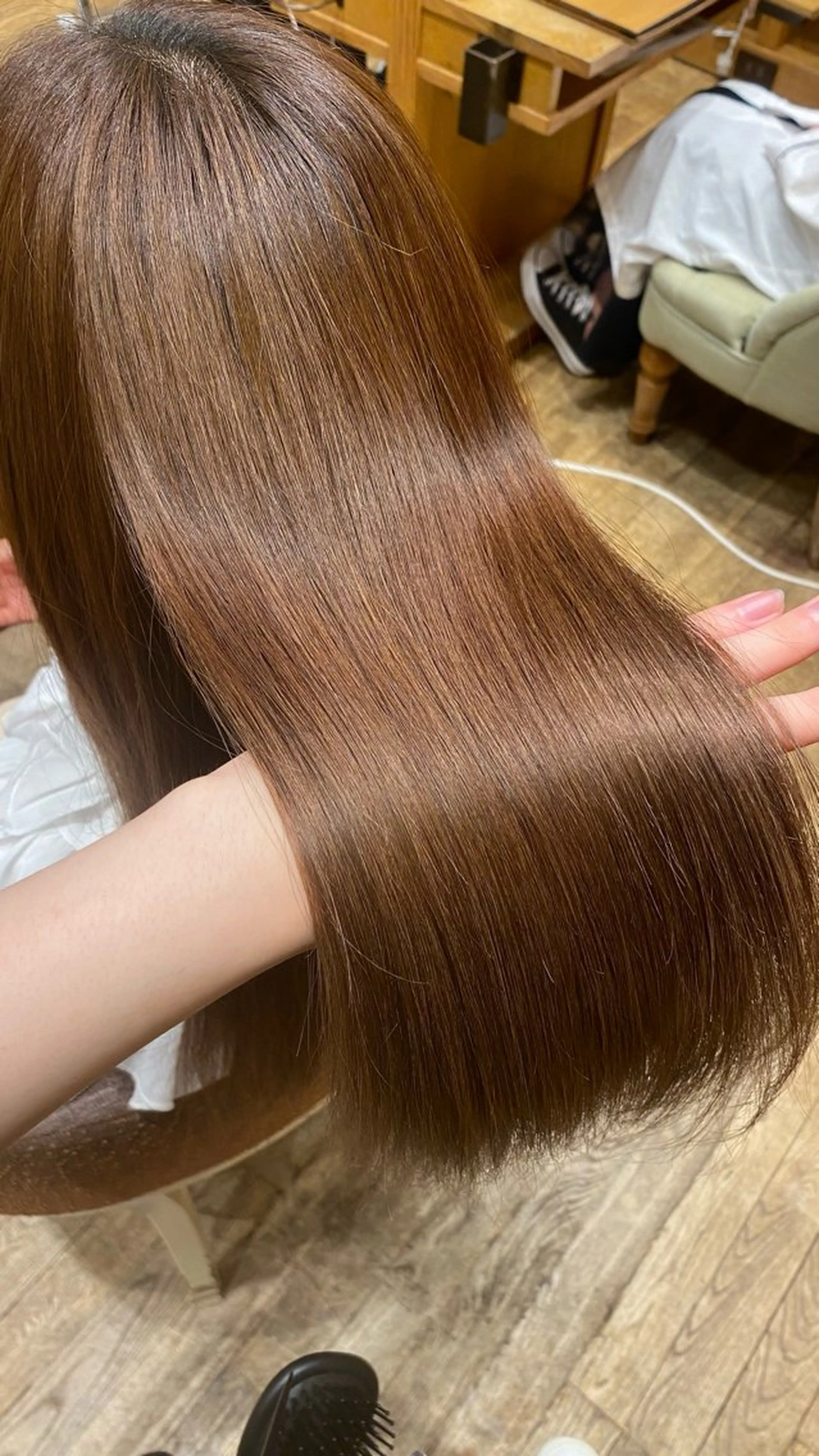 ロング きょうか 縮毛矯正モデル募集中のヘアスタイル