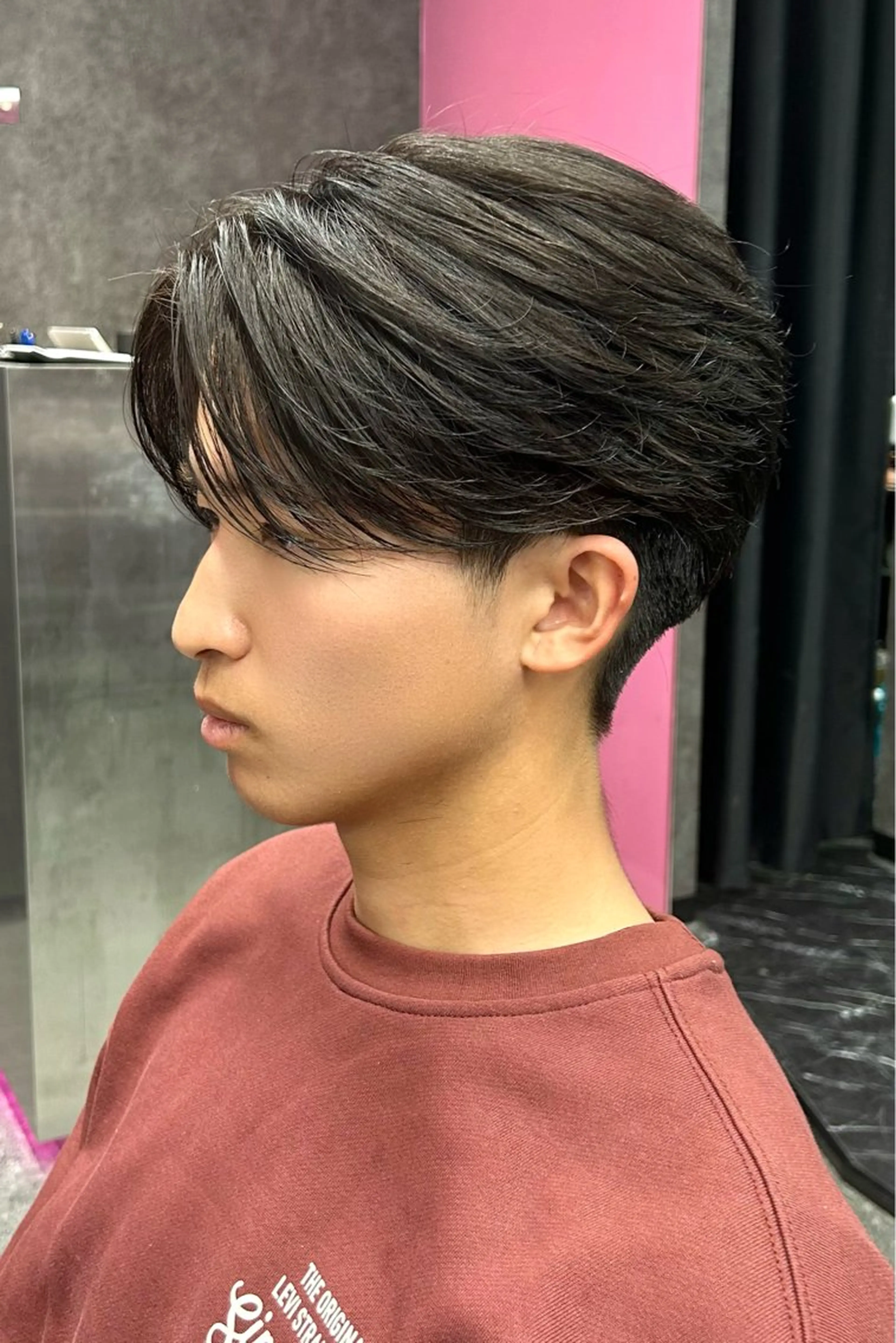 ショート カラー メンズ カット ヘアセット メンズスタイリスト 前田雄輝のヘアスタイル