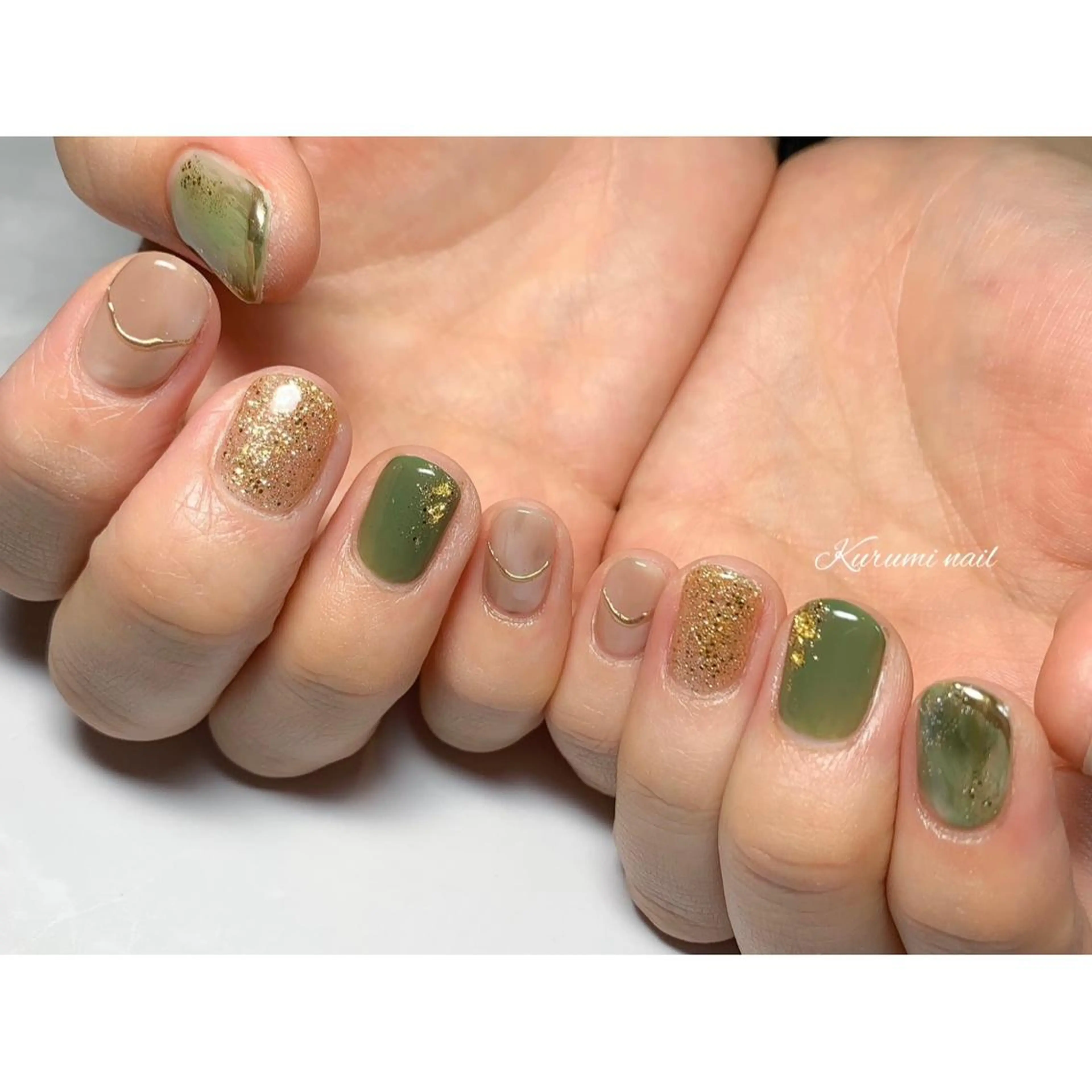 ネイル ハンドネイル Maison noyerのネイルデザイン