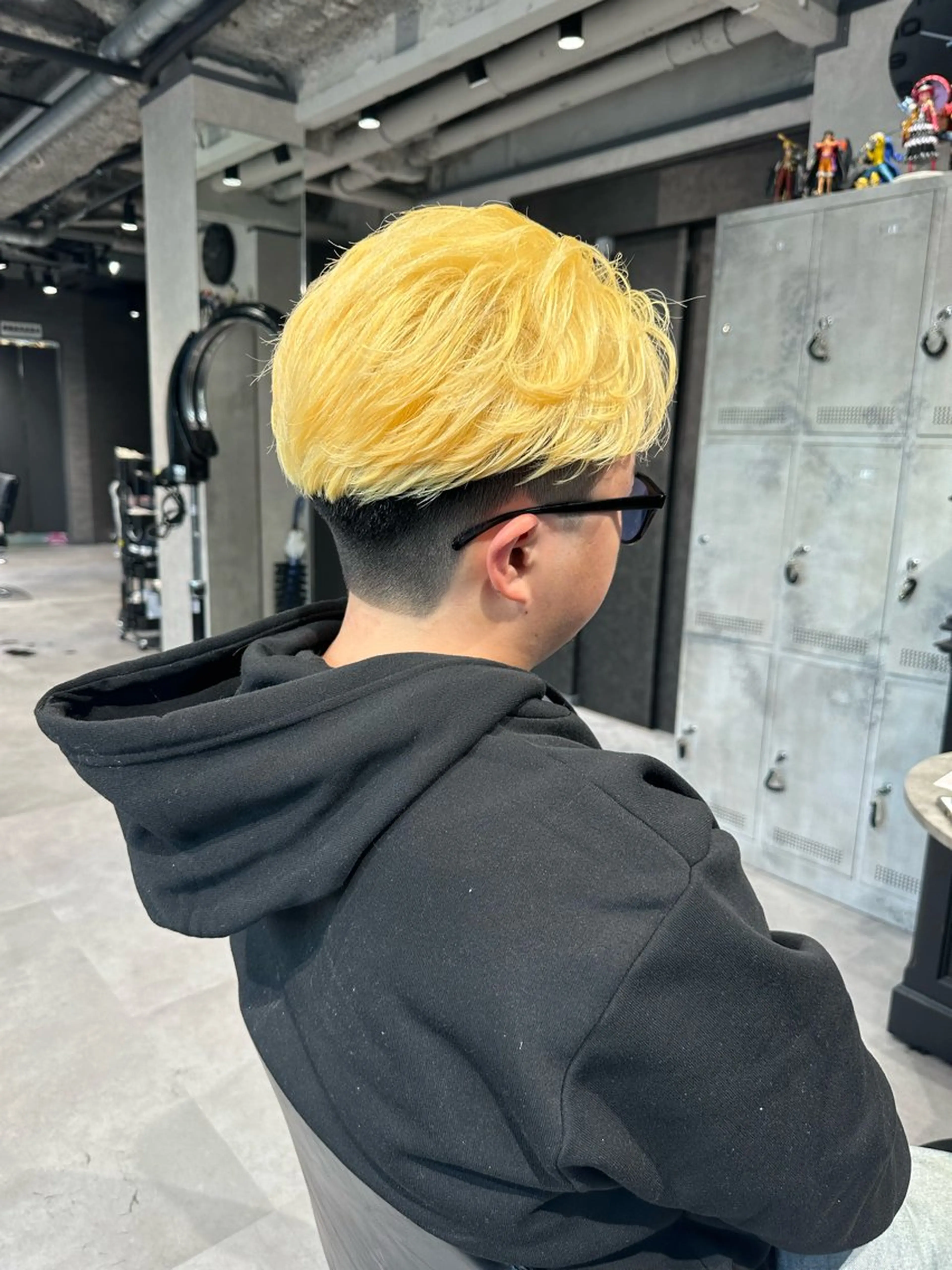 ショート カラー ヘアアレンジ メンズ メンズヘア静岡 ✂︎Ryuheiのヘアスタイル