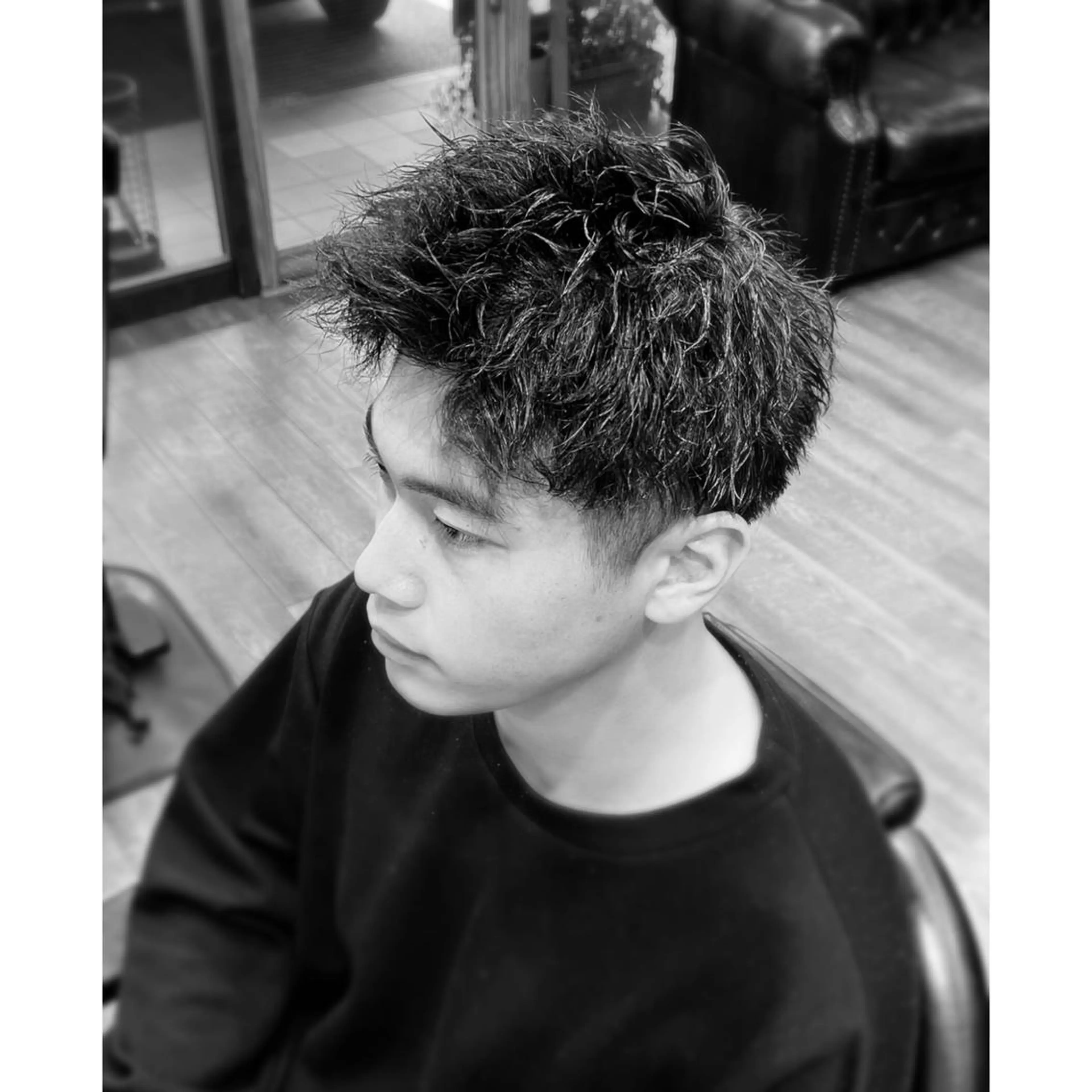 ショート メンズ 時久 葵のヘアスタイル