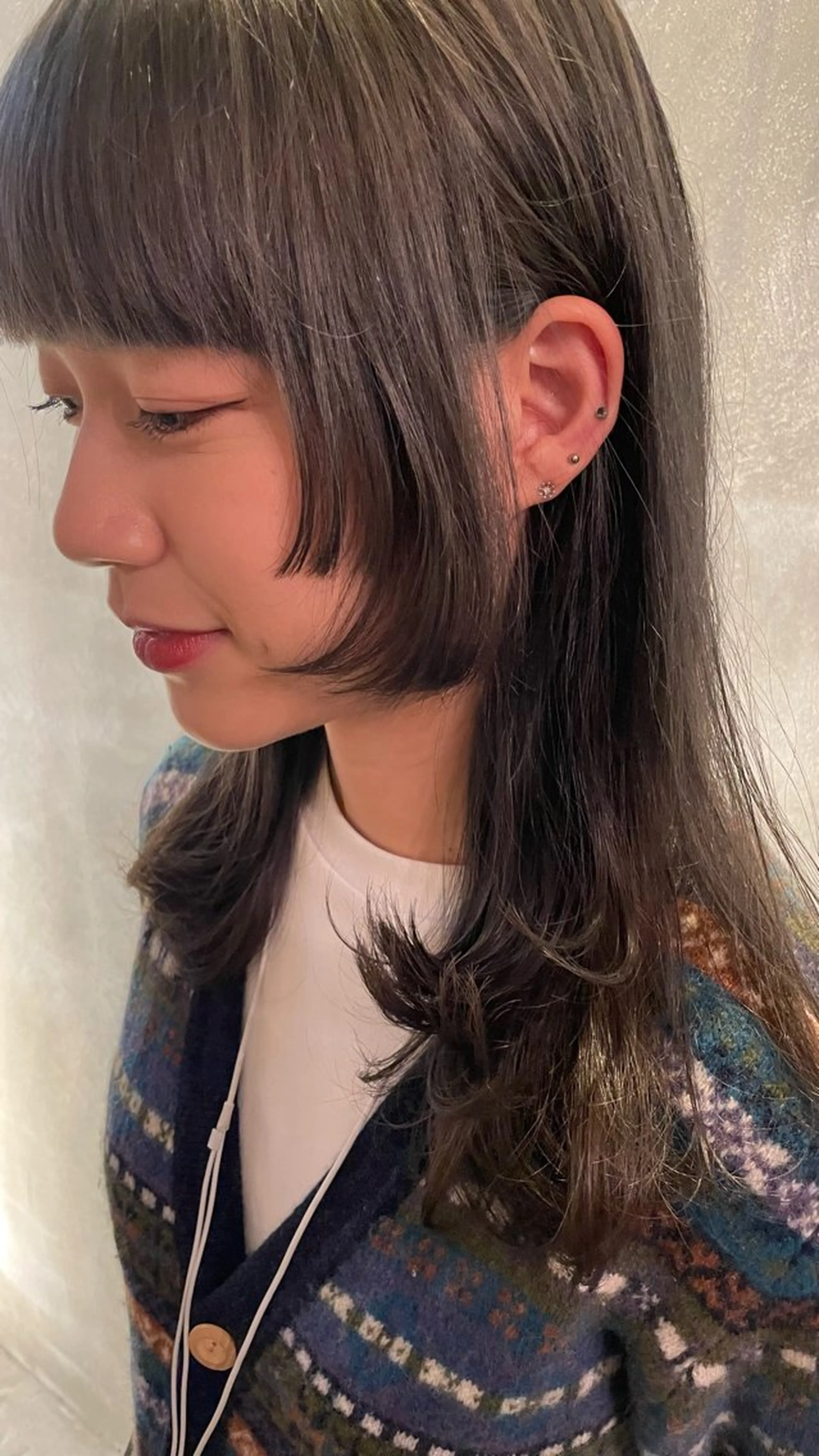 ミディアム 🍒serika 暖色カラー 🍒のヘアスタイル