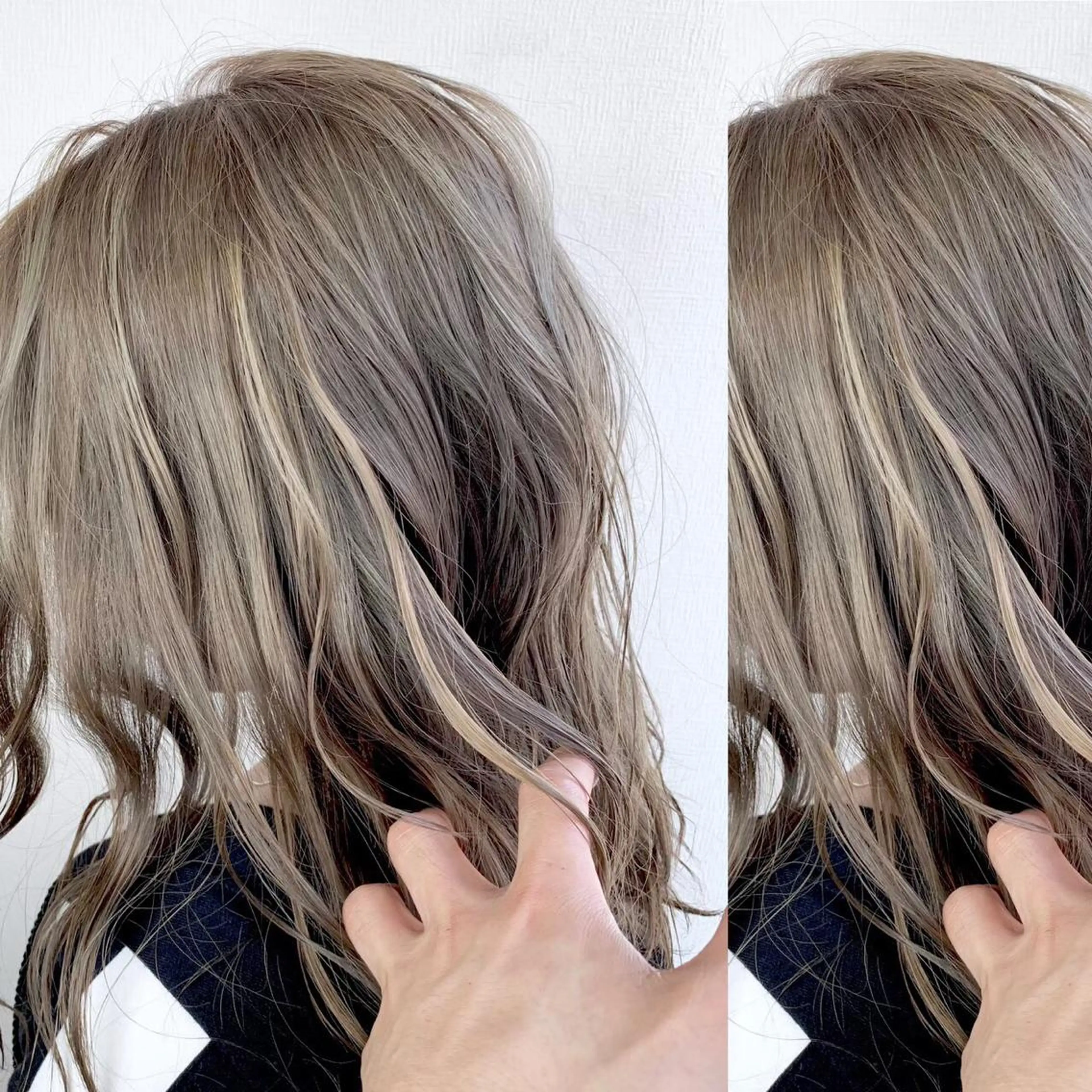 ショート カラー JuNブリーチに 縮毛矯正するプロのヘアスタイル