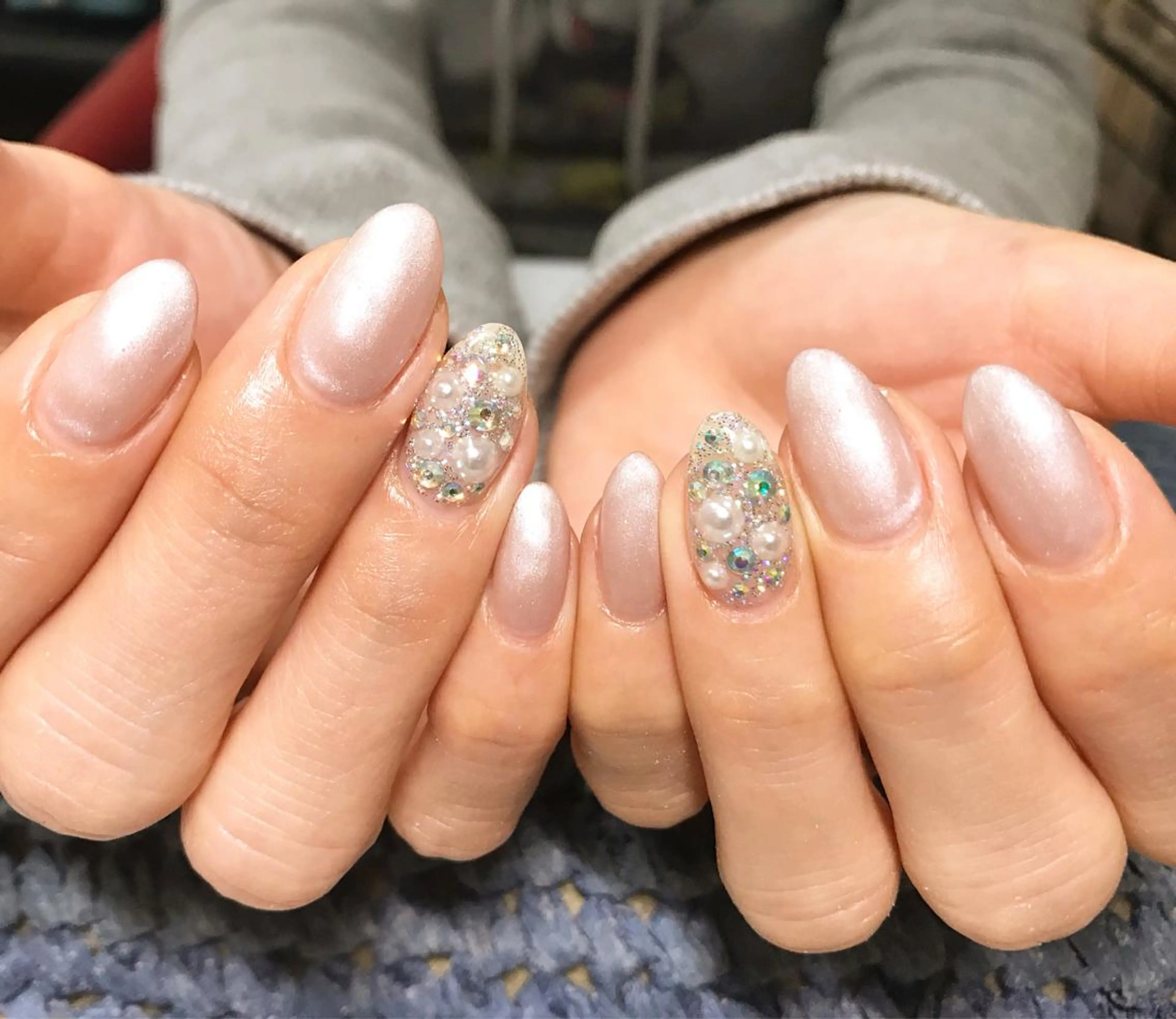 ネイル 入学式 フットネイル 卒業式 シンプルネイル 春ネイル ハンドネイル ネイル フフラ所属・nail fufla ♡yamane♡のネイルデザイン