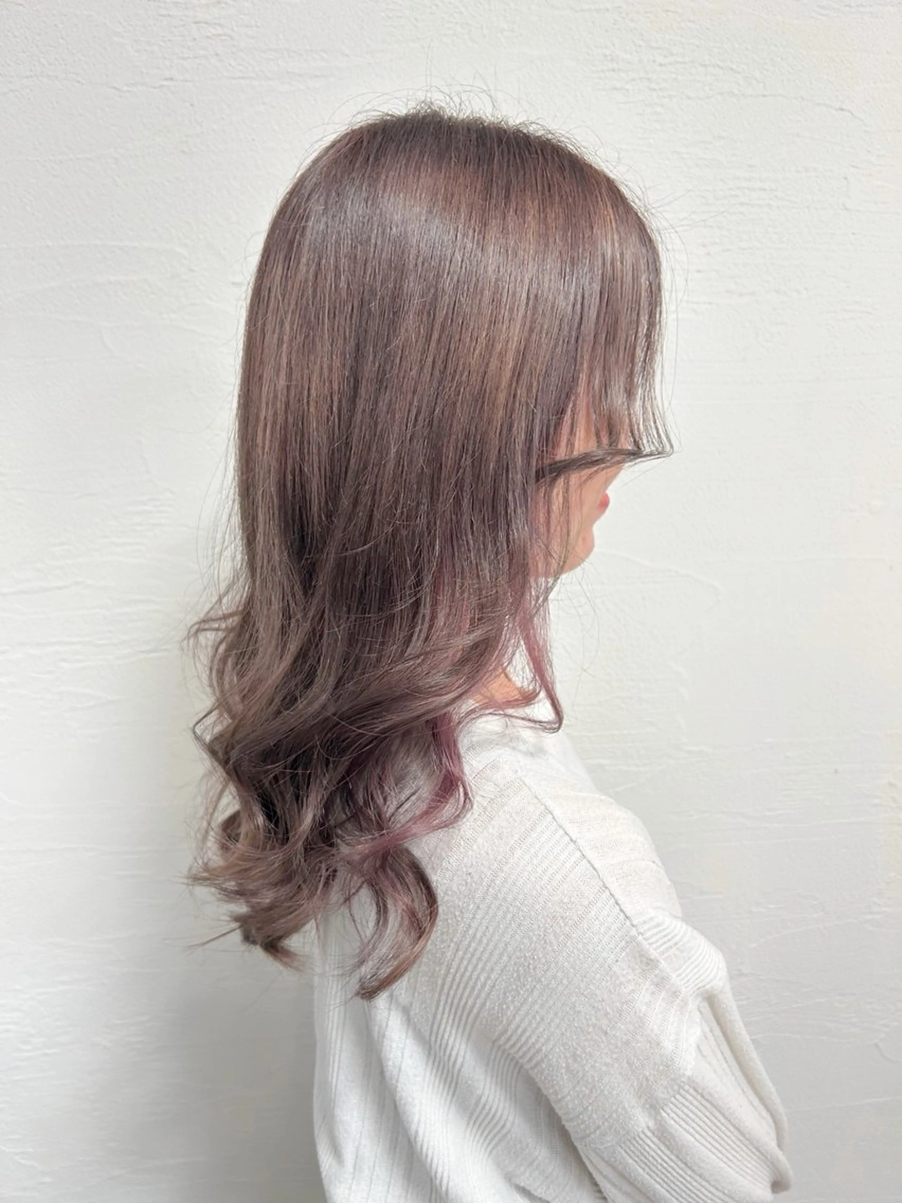 ロング カラー ヘアカラー 🍓おかだ ゆい🍓のヘアスタイル