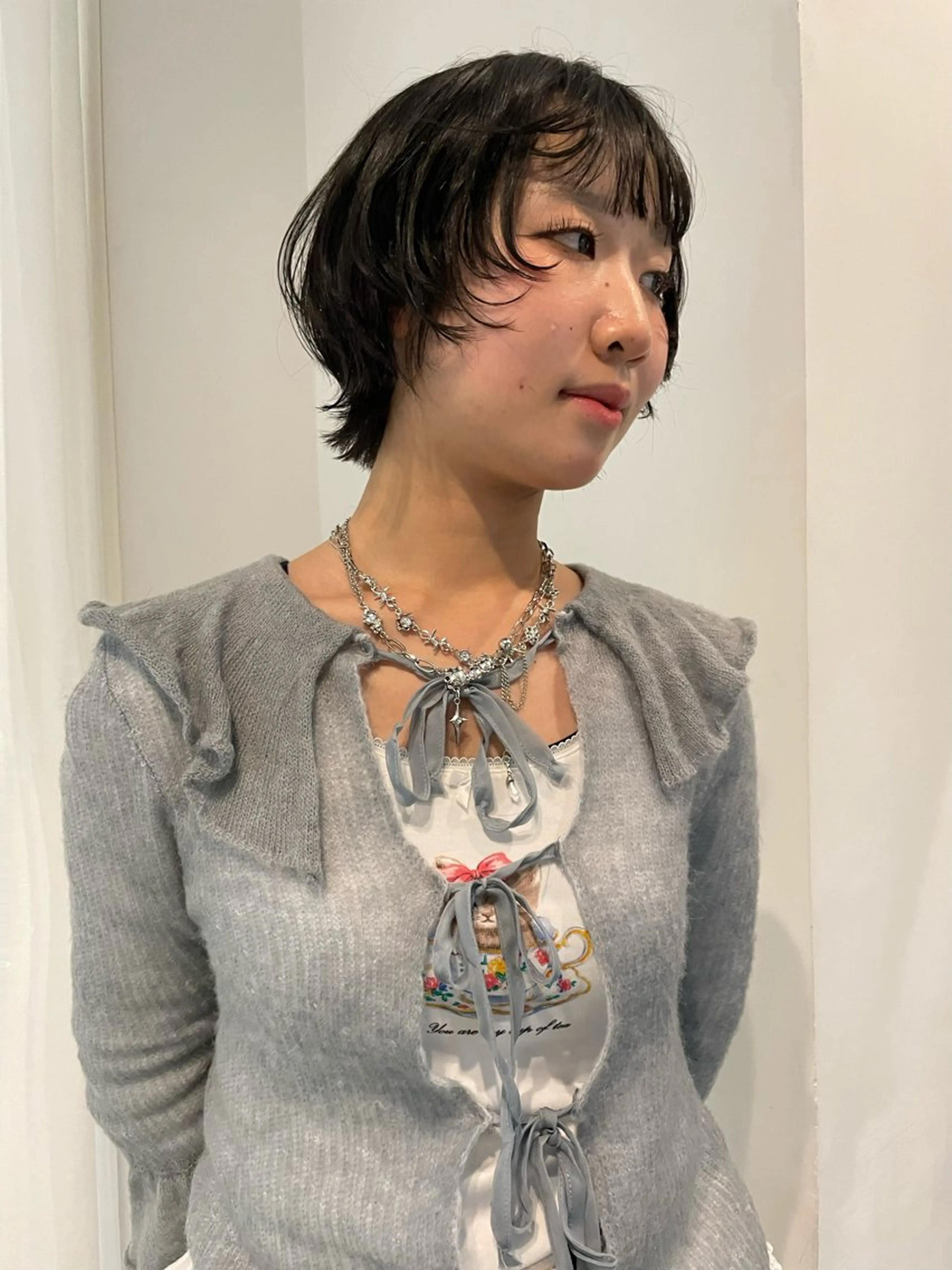 ショート レイヤーカット ショートヘア 熊崎 葵のヘアスタイル