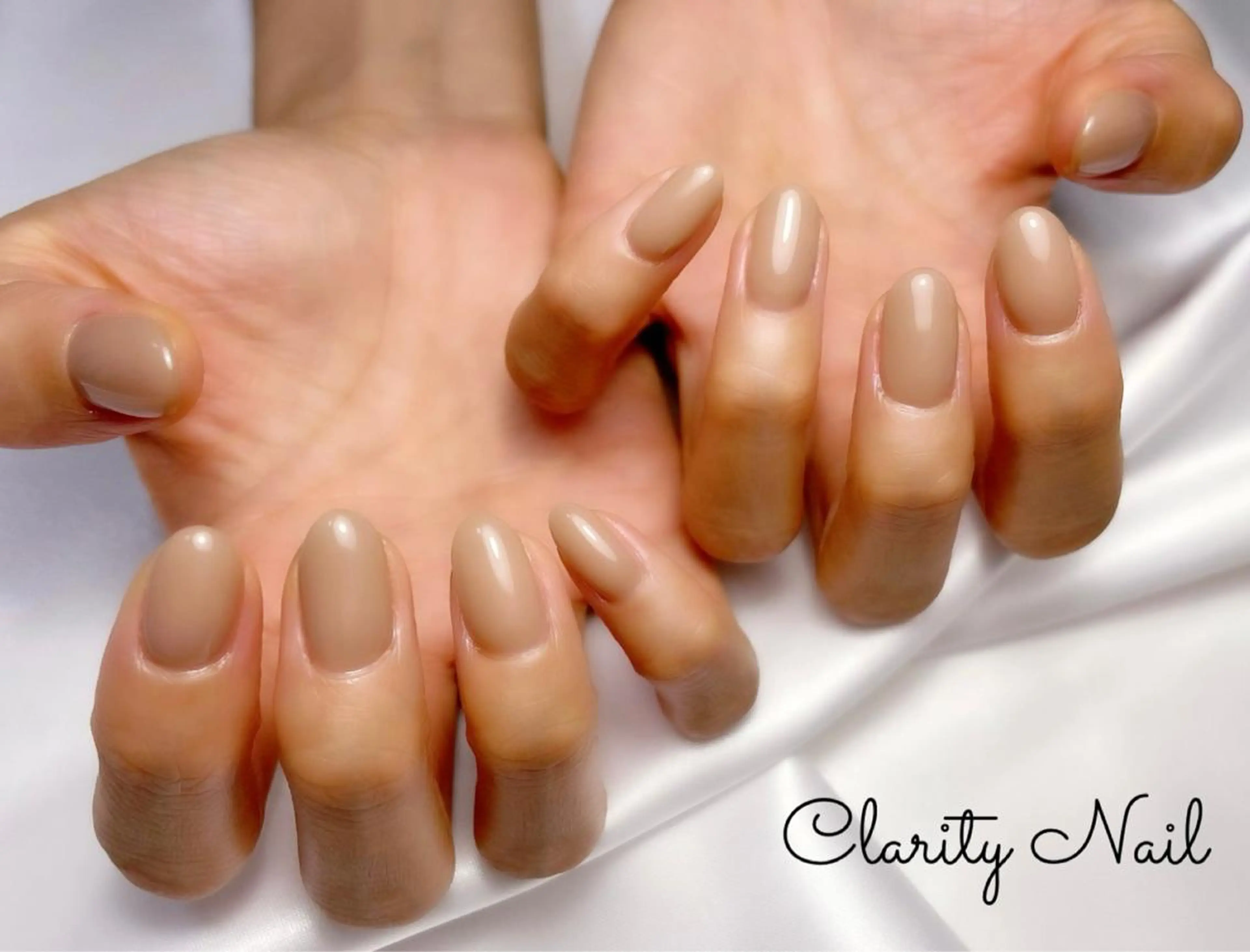 ネイル ワンカラーネイル ハンドネイル Clarity Nailのネイルデザイン