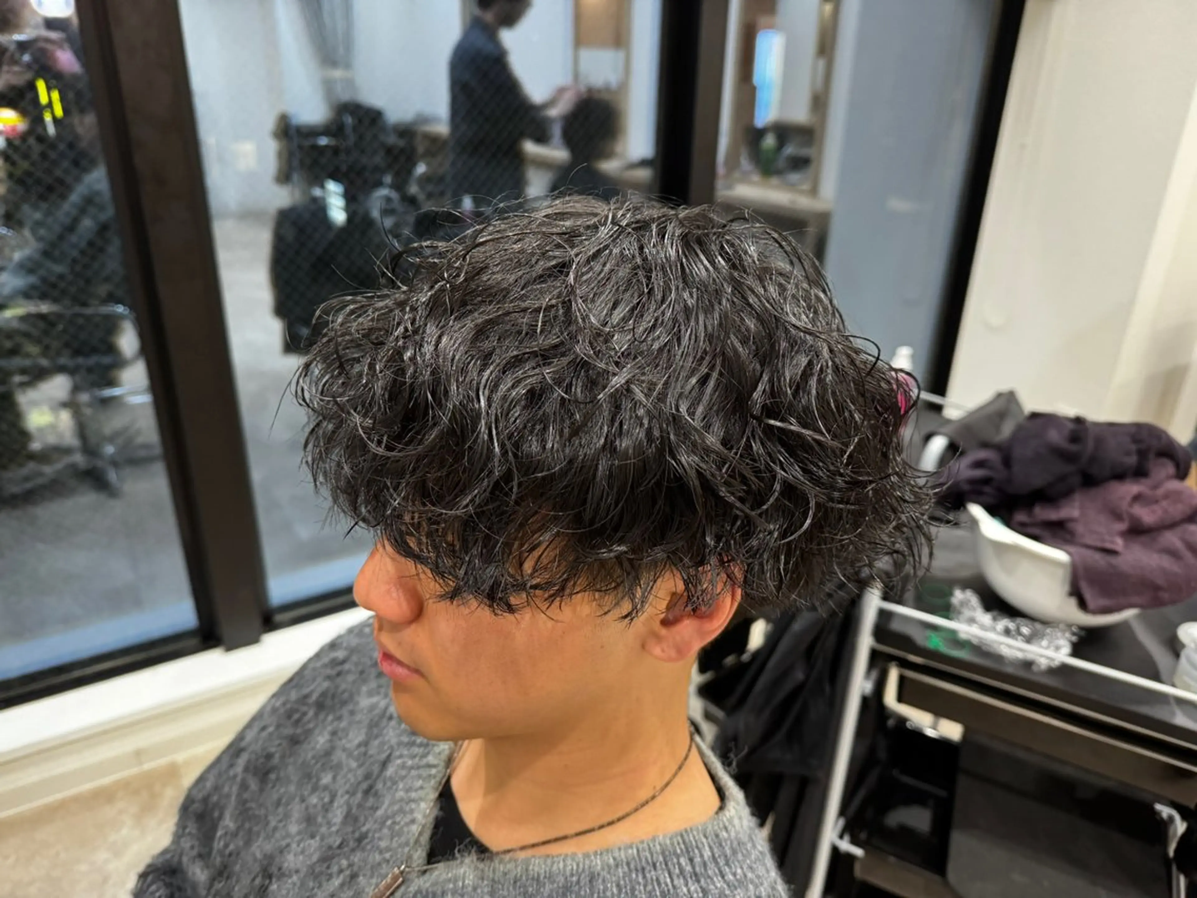 パーマ カット パーマ ✨メンズパーマ必見✨ パーマ専門ひびき💥のヘアスタイル