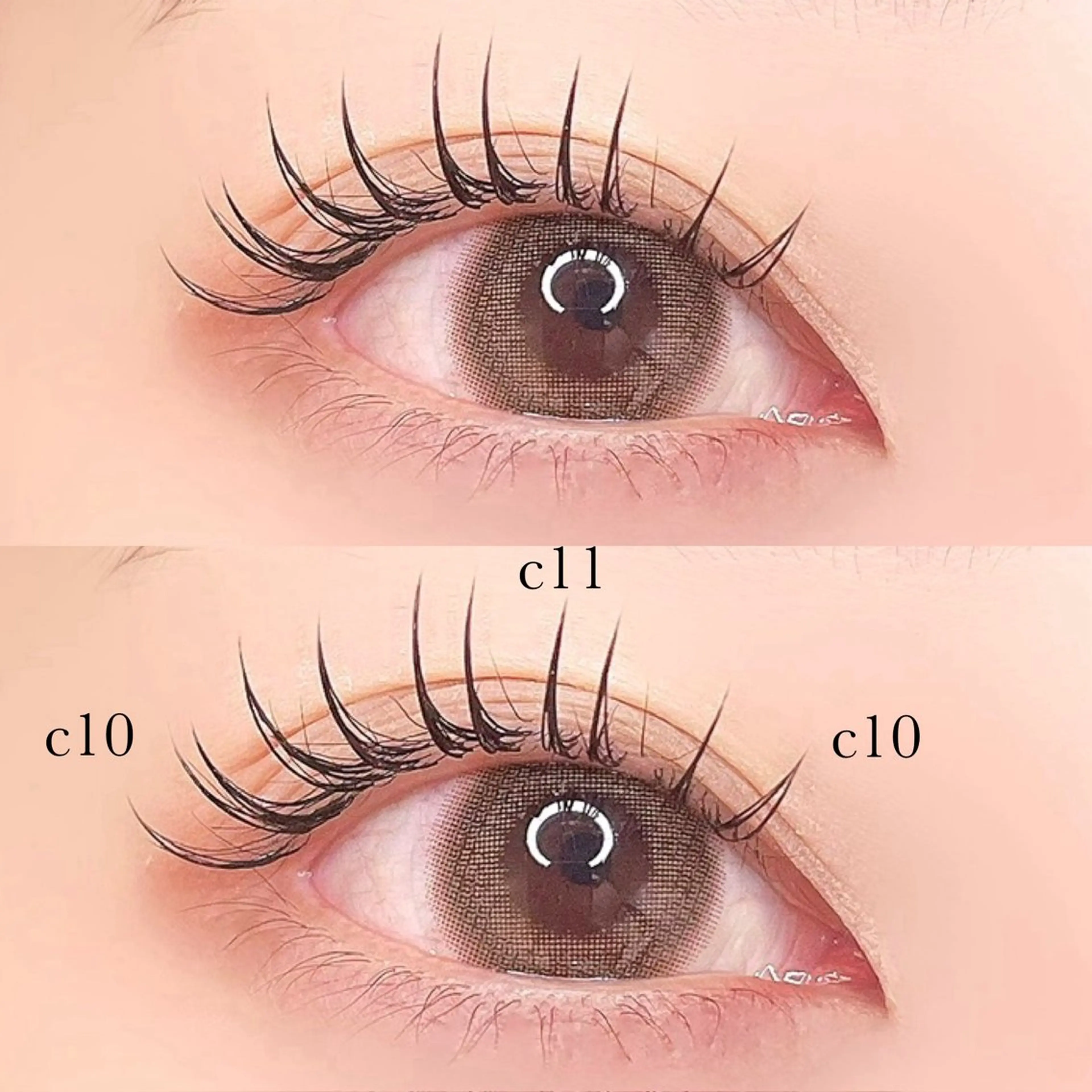 マツエク・マツパ キュート フラットラッシュ ナチュラル 束間まつ毛　MOMO 【指名率No.1✨】の眉毛・アイブロウイメージ