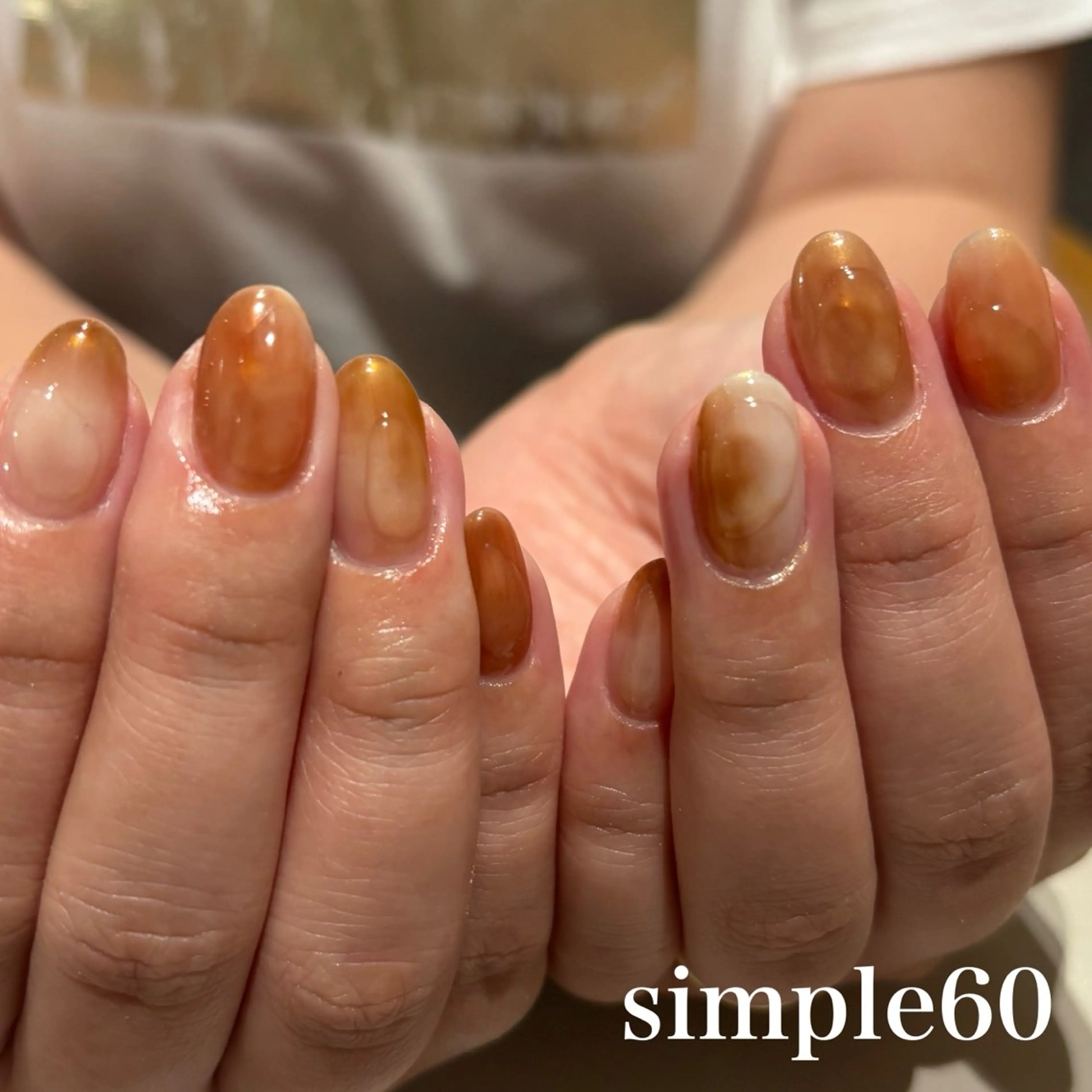 ネイル ハンドネイル Yarm As Etel.のネイルデザイン