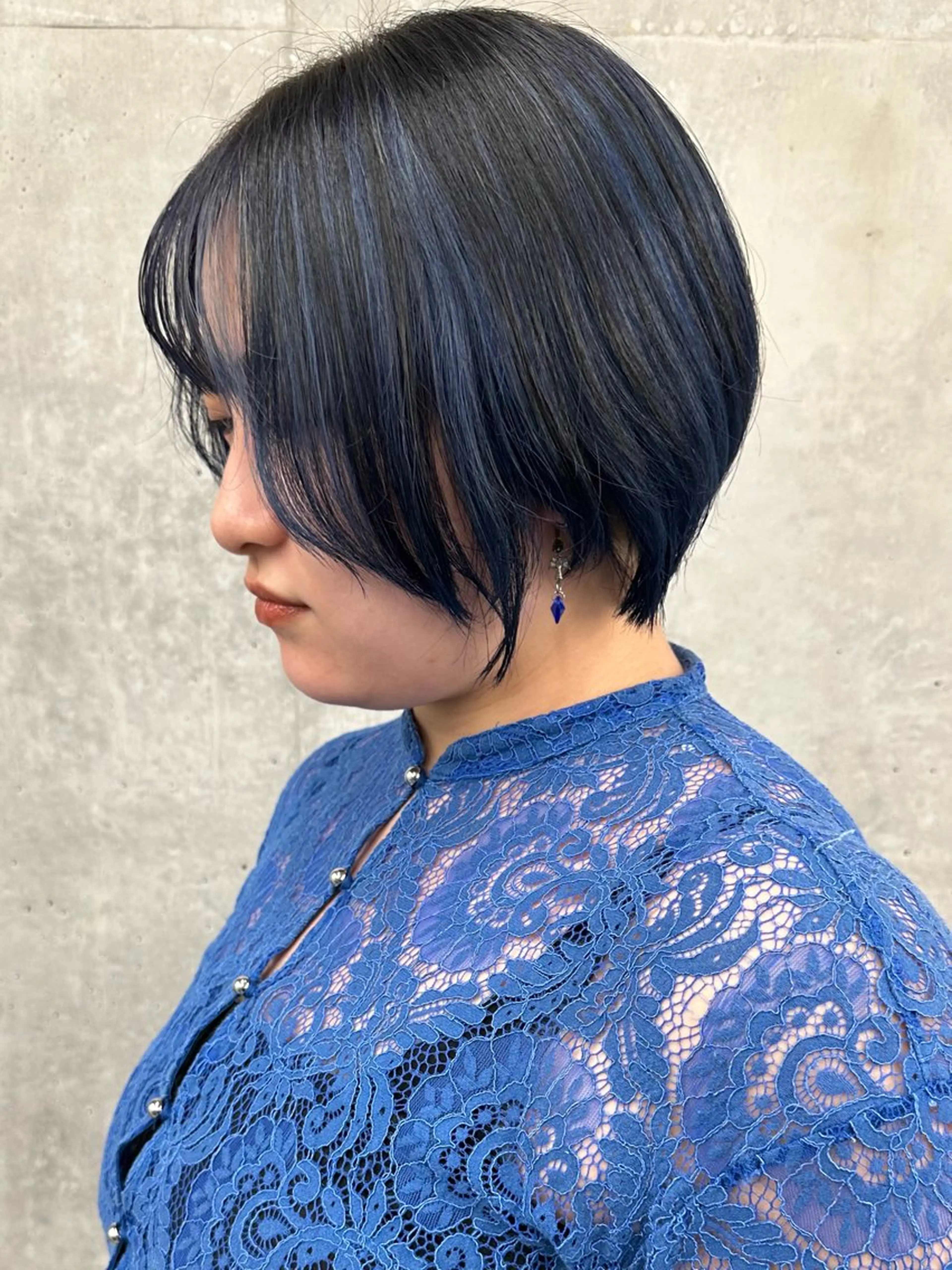 ミディアム ショートボブ ミディアムパーマ ボブ 縮毛矯正 カット ヘッドスパ ボブ/ゆるふわ ボブパーマ/とういのヘアスタイル