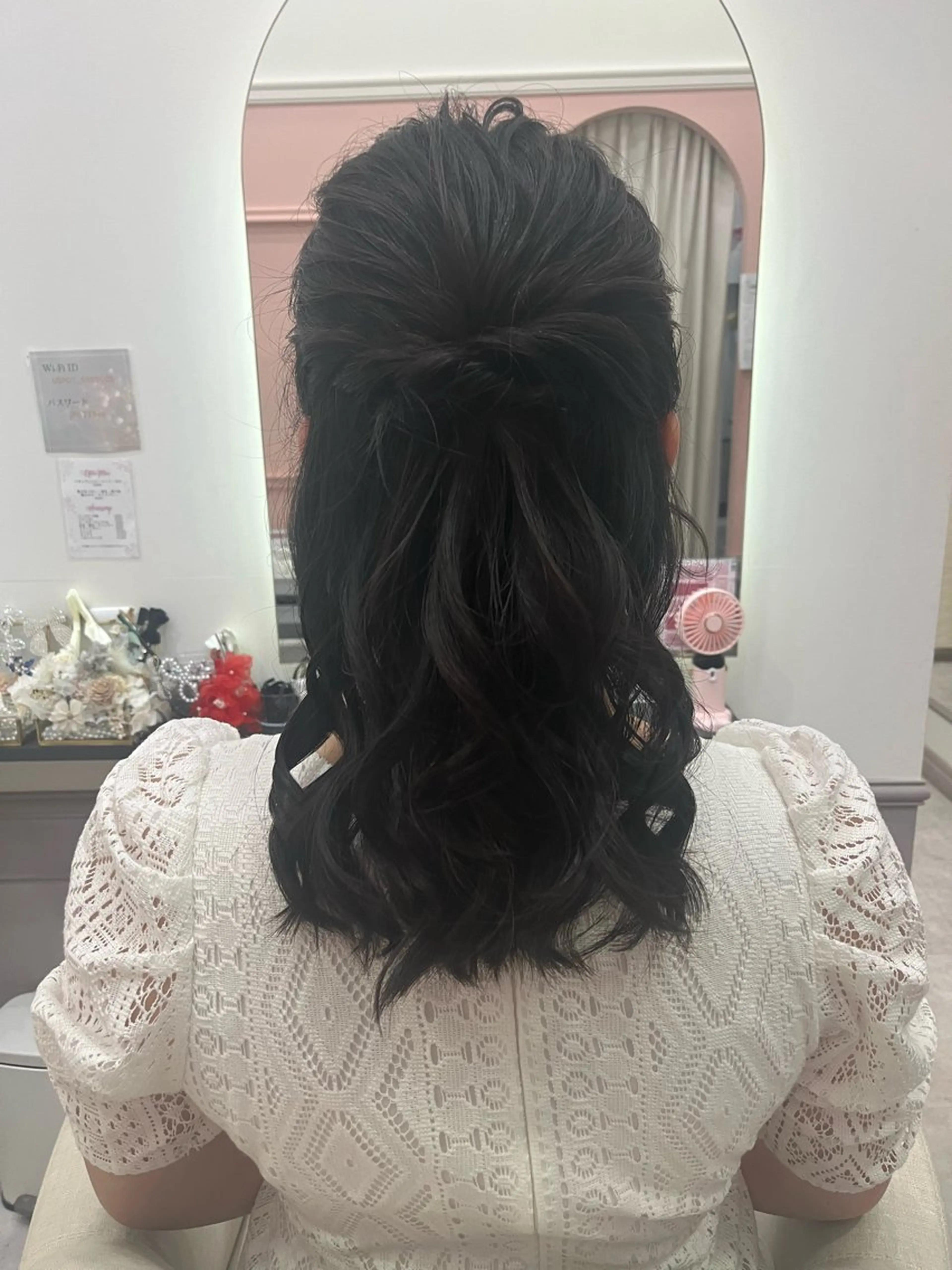 ヘアアレンジ lien eriiのヘアスタイル