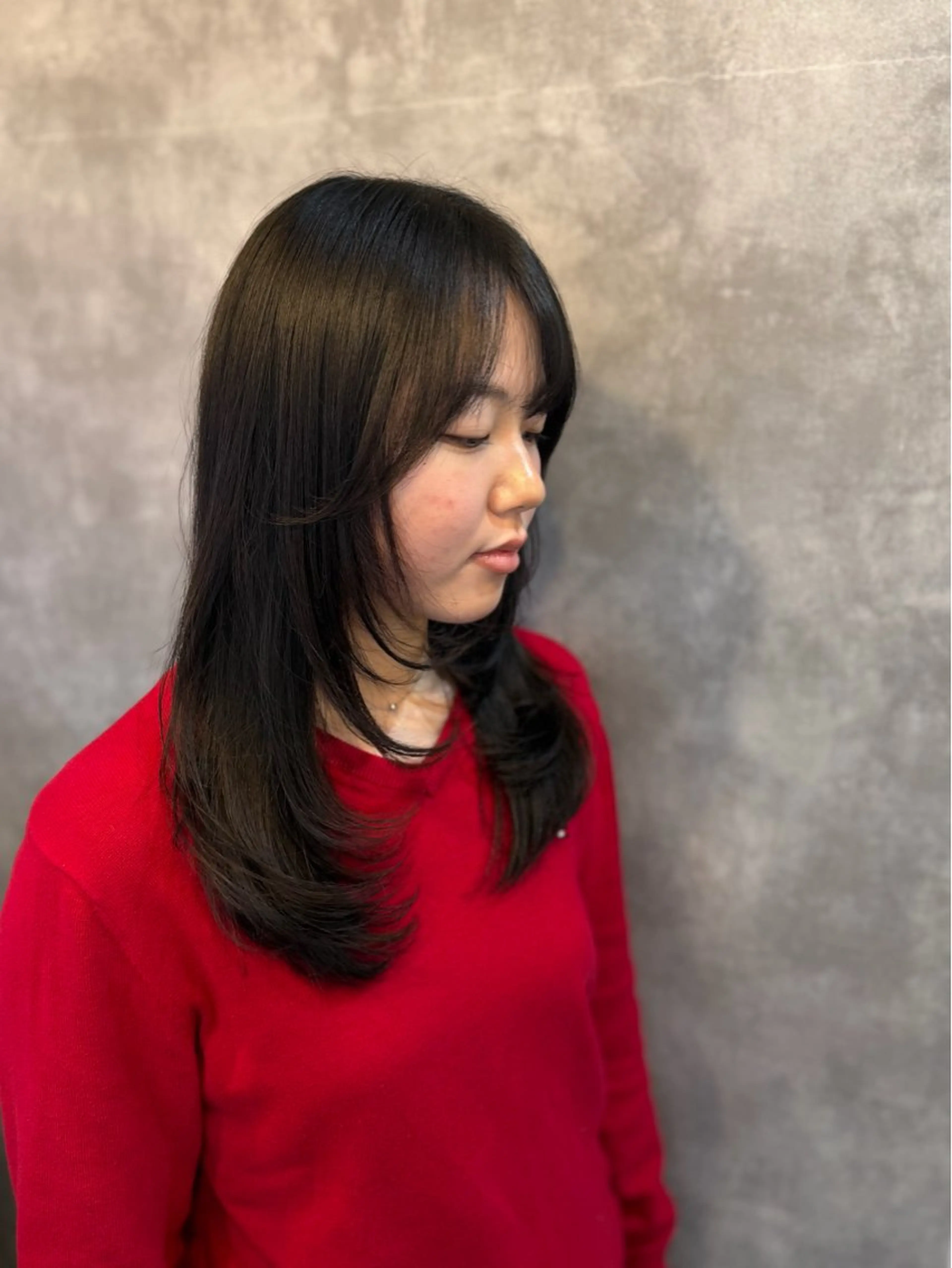 ロング レイヤーカット ARARE HAIR みゆきのヘアスタイル
