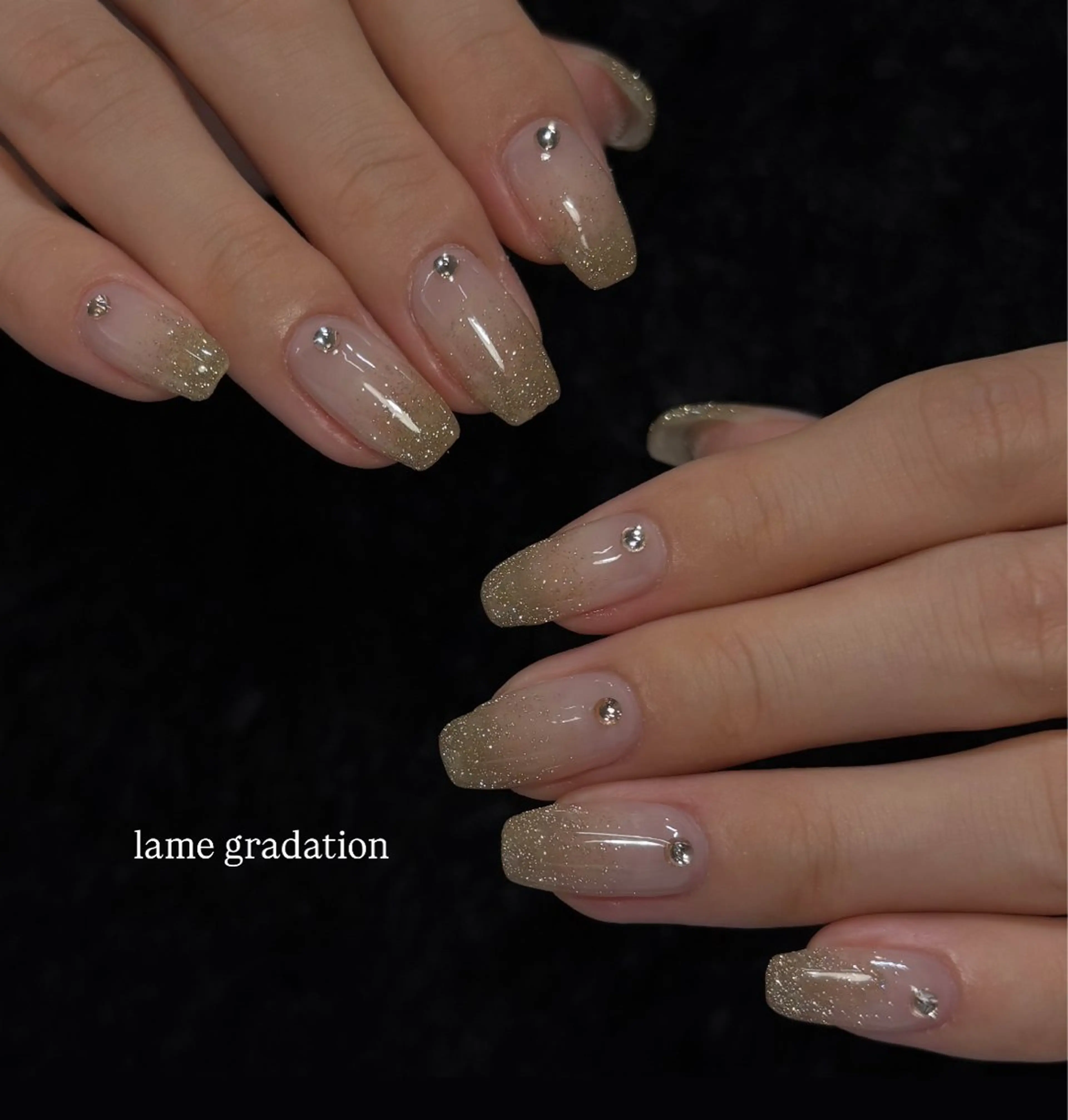 ✨ラメグラデーションの写真