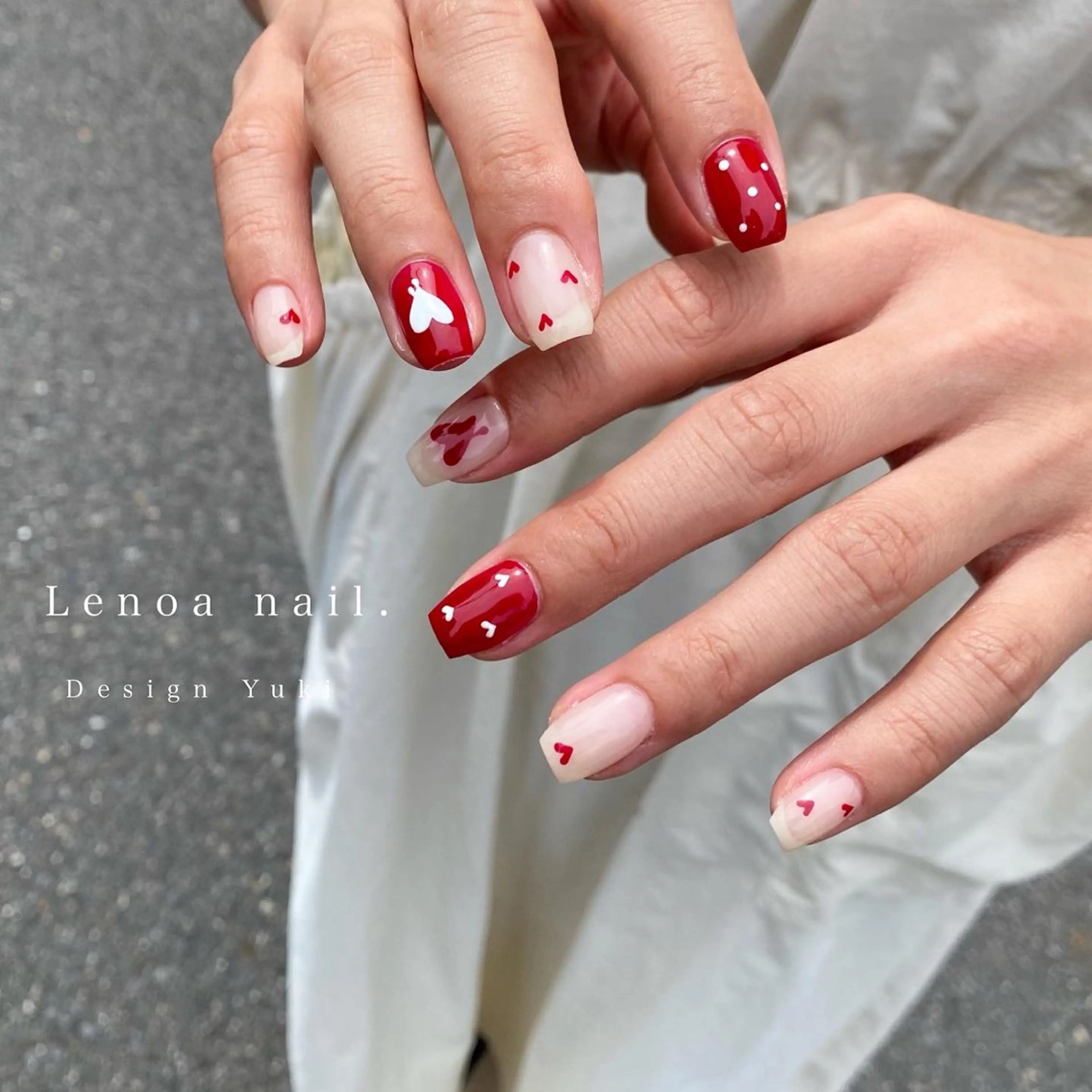 ネイル ハンドネイル Lenoa Yukiのネイルデザイン