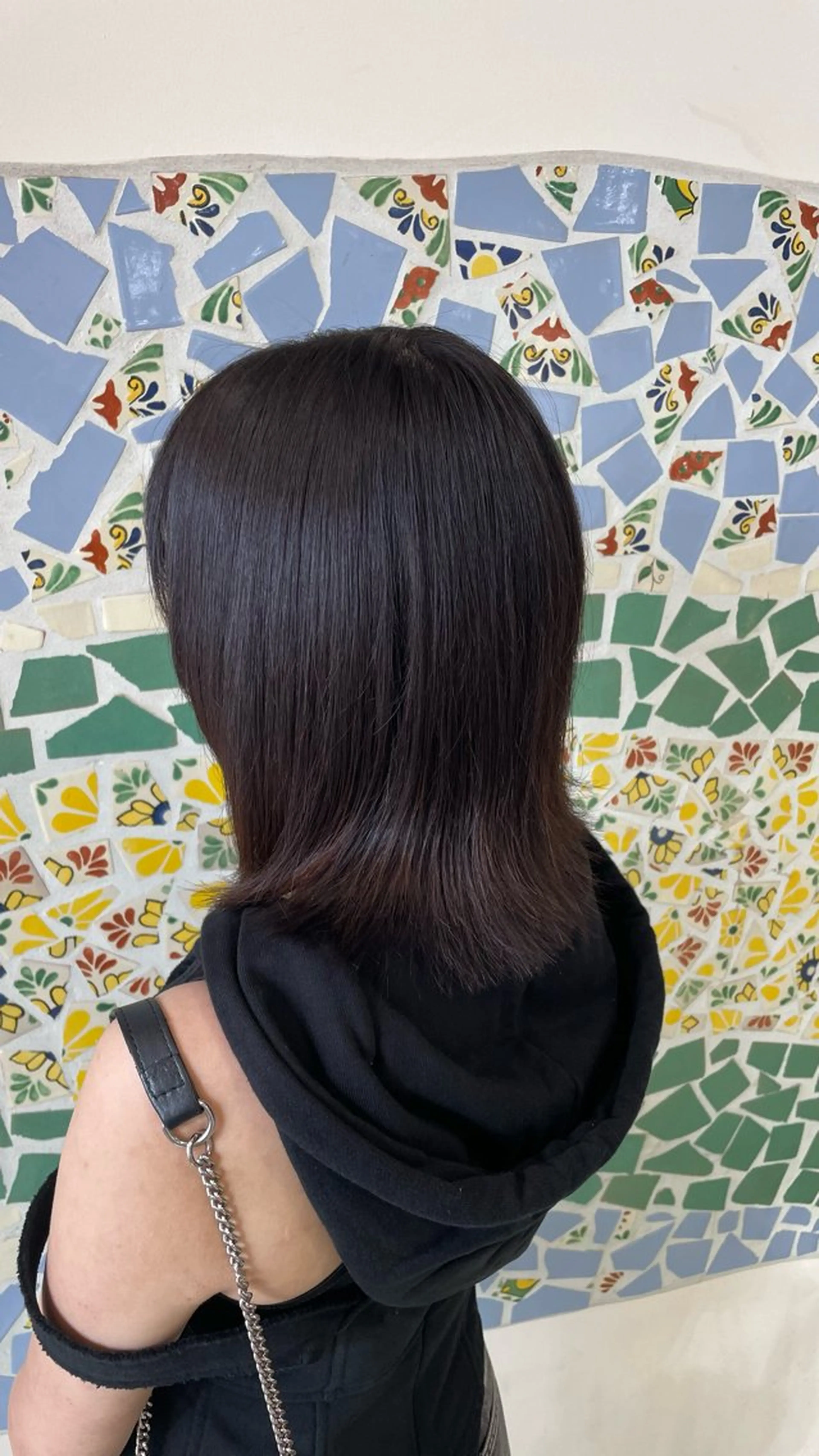 ミディアム 河端 春綺のヘアスタイル