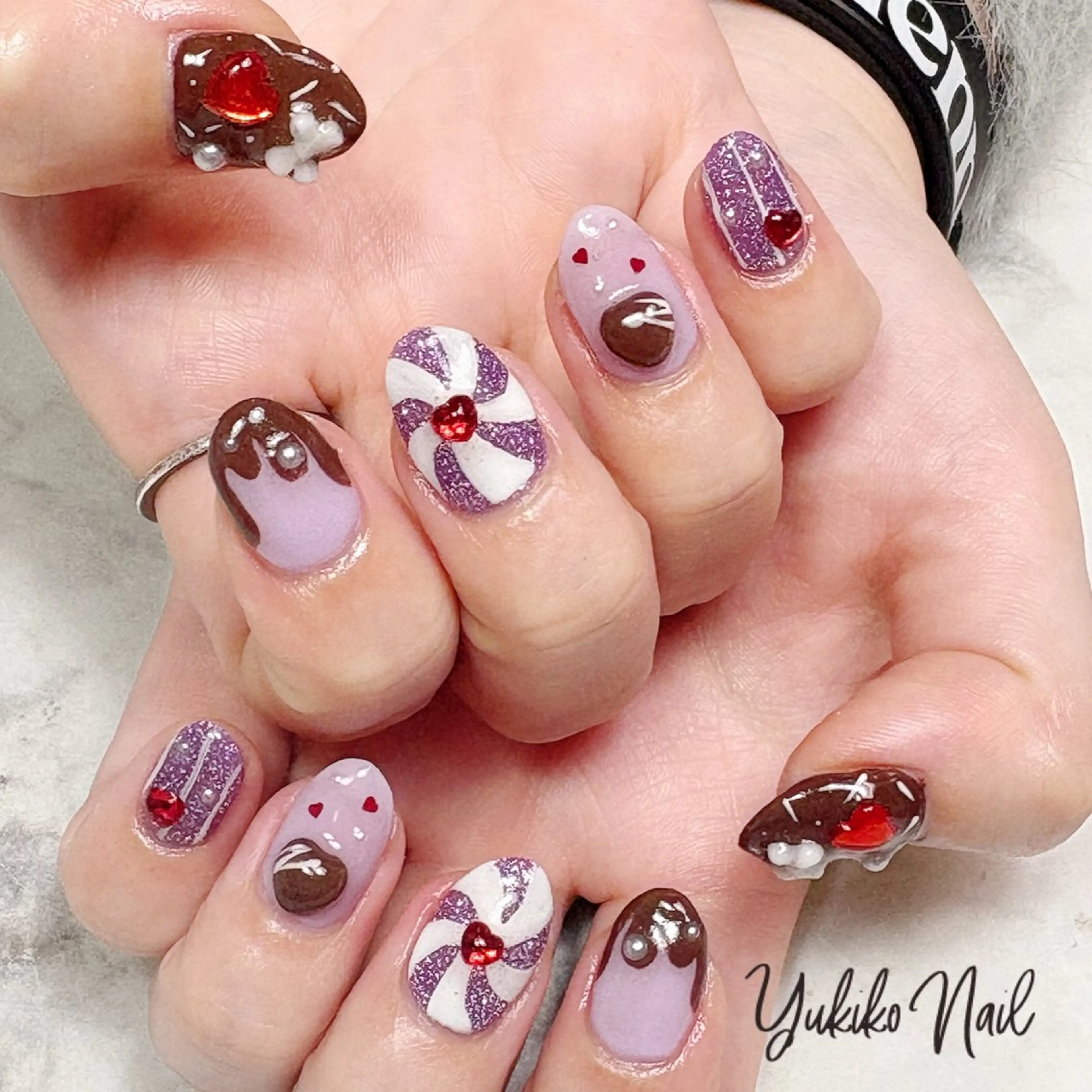 ネイル バレンタイン ユキコ ネイルのネイルデザイン