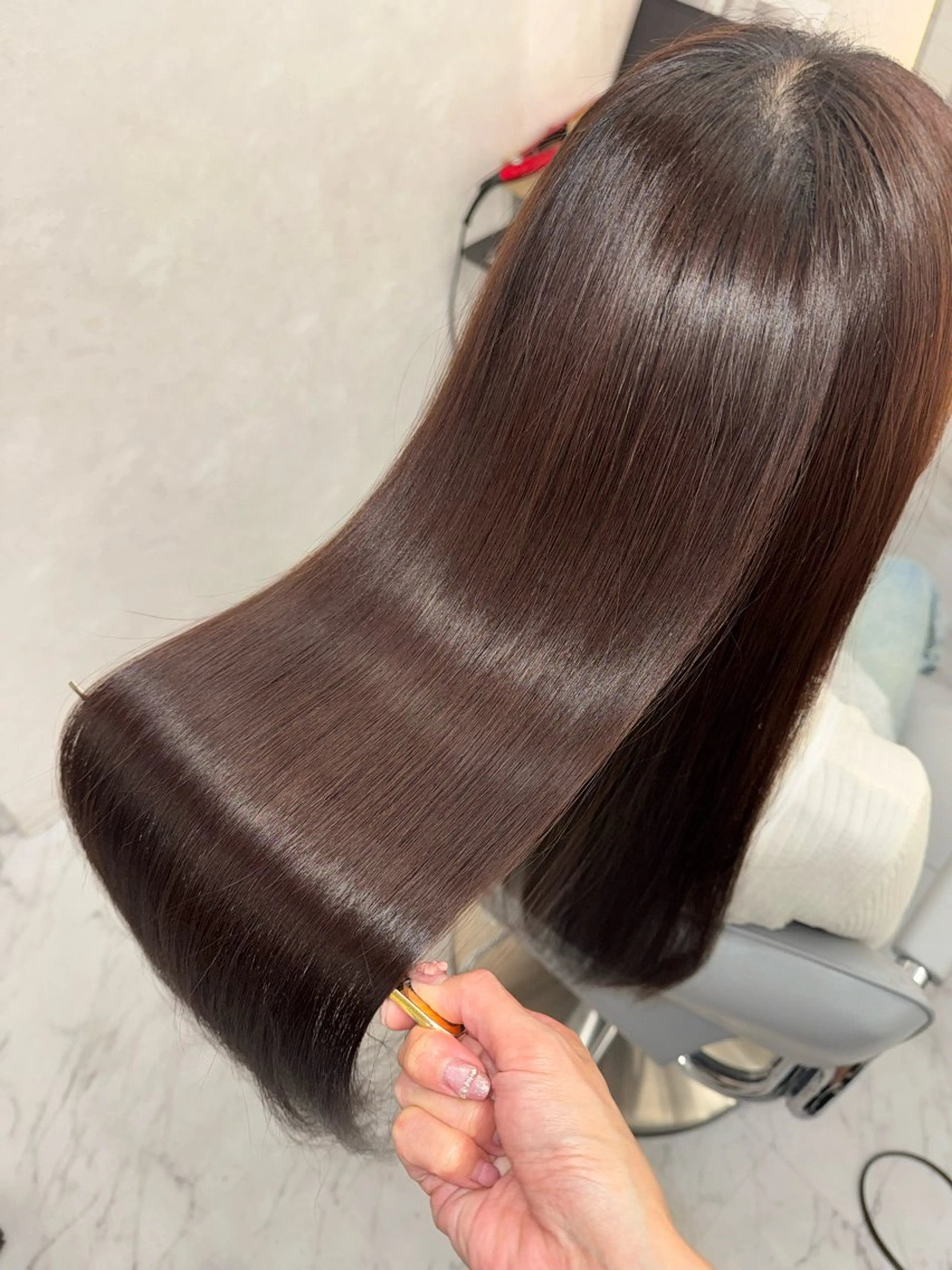 ロング カラー カット ヘアカラー トリートメント ヘッドスパ 韓国/アイドルヘア 🎀みづきのヘアスタイル