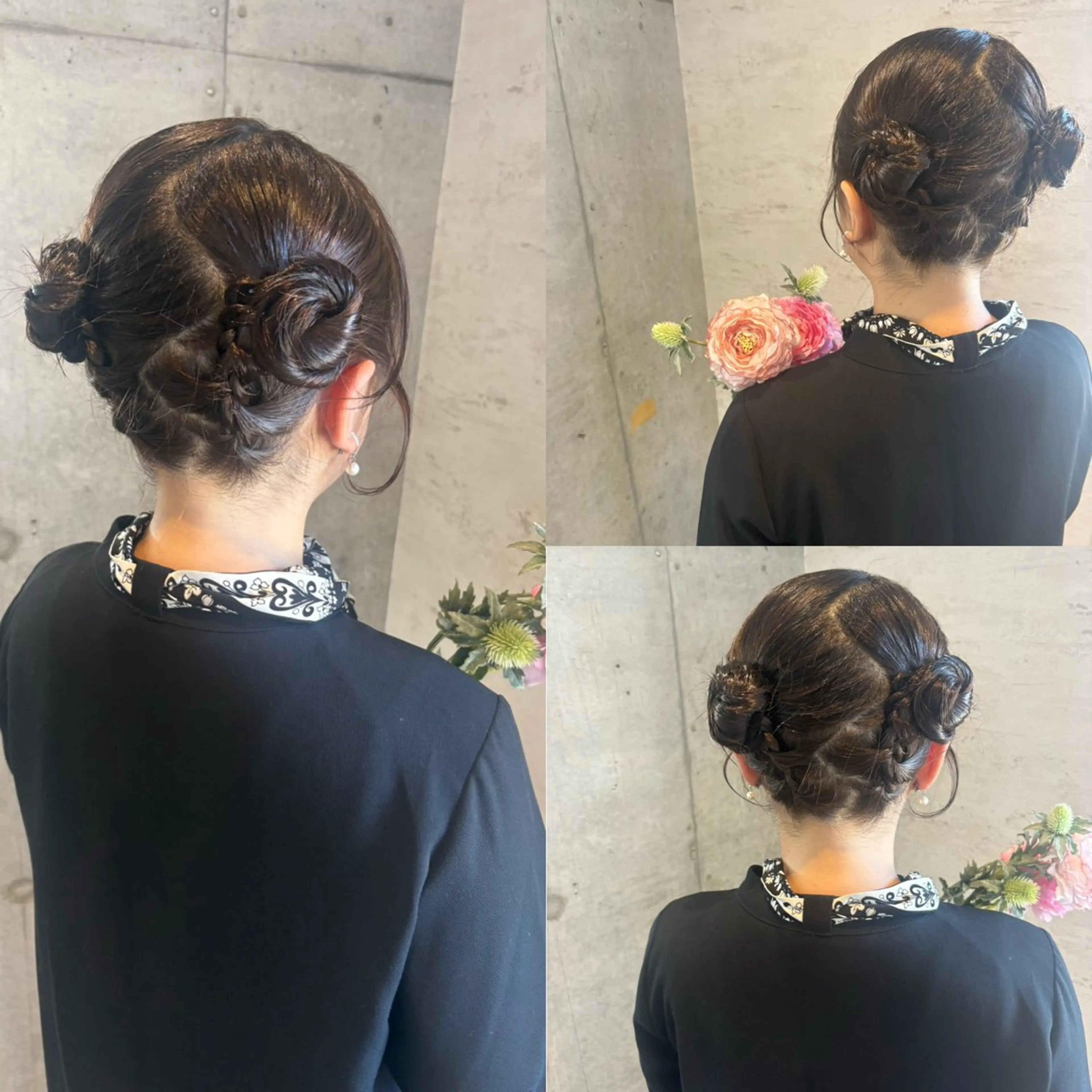 ミディアム ヘアアレンジ ヘアセット 美髪× ヘアセット✨Araiのヘアスタイル