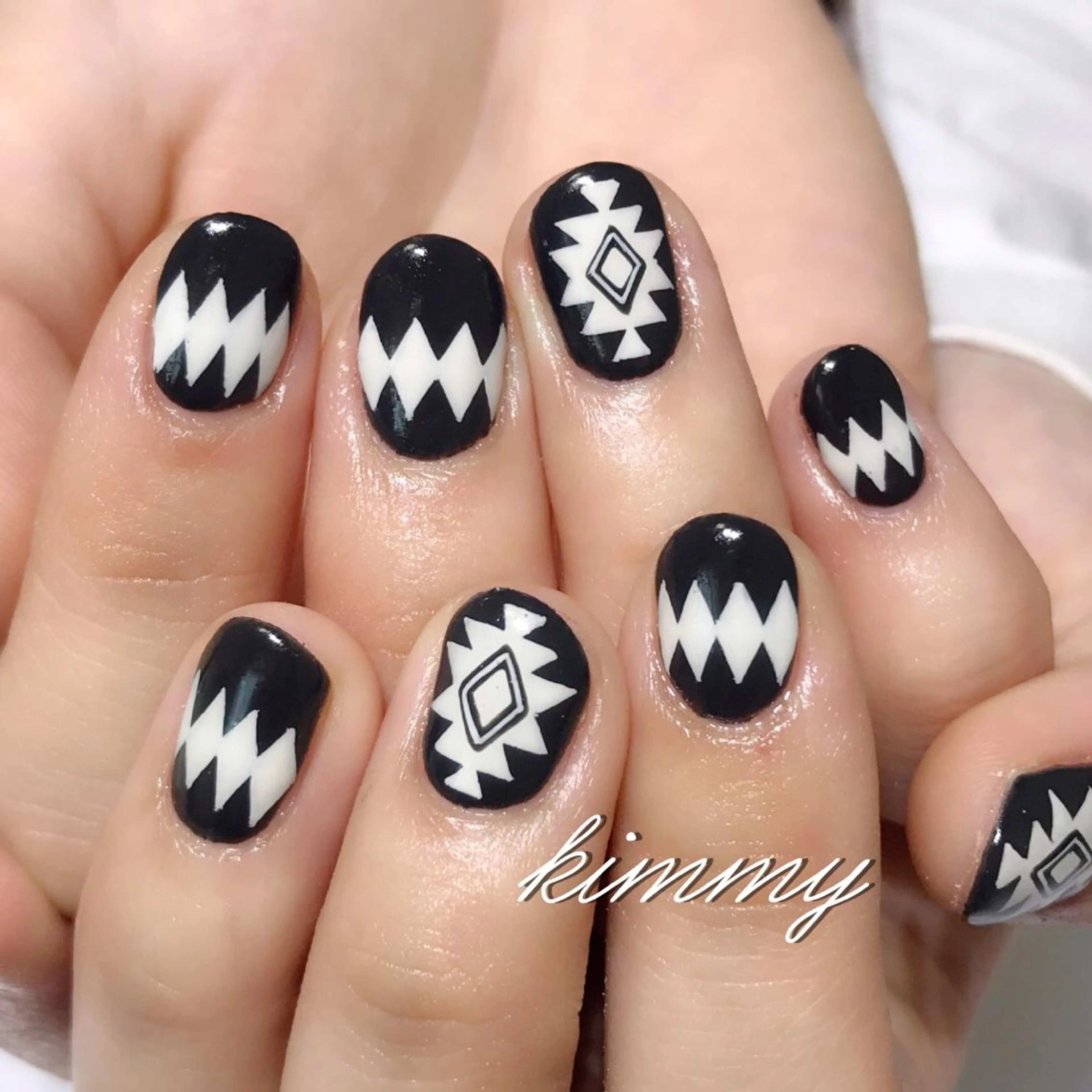ネイル ハンドネイル kimmy nailsのネイルデザイン