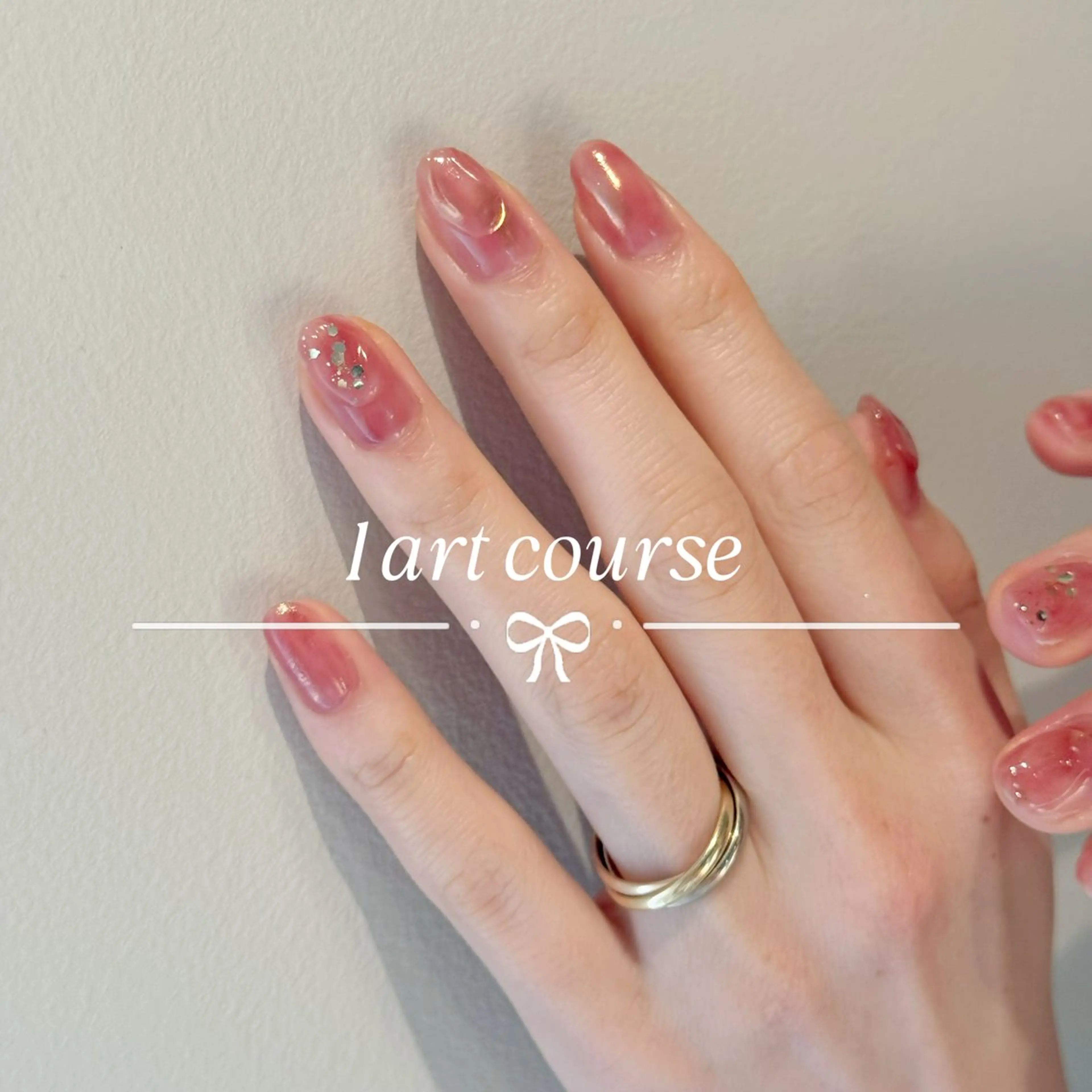 【オフなし】ハンド 定額1本アートの写真