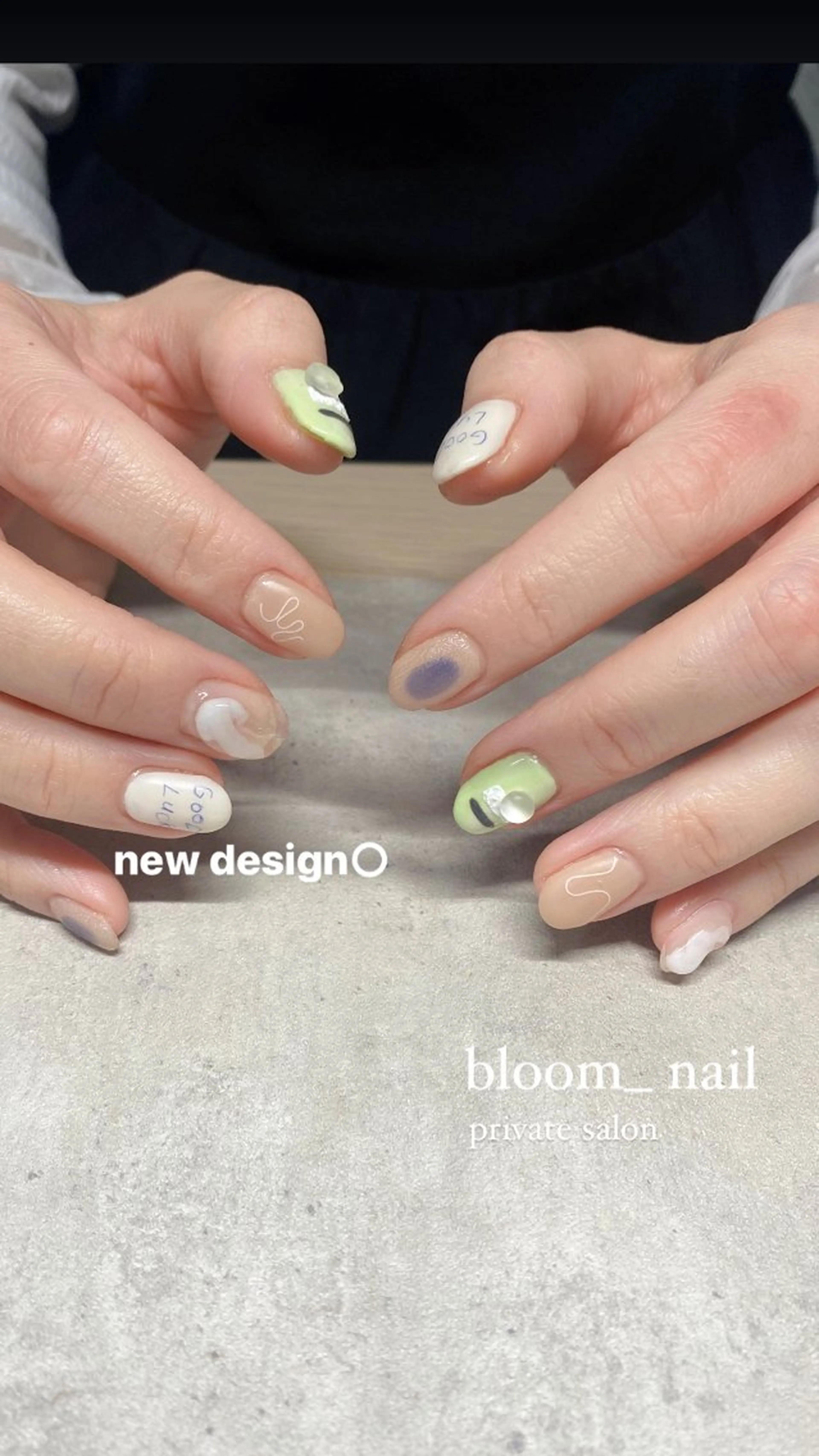 ネイル アートネイル カジュアル ジェルネイル マットネイル ミラーネイル bloom_ nailのネイルデザイン