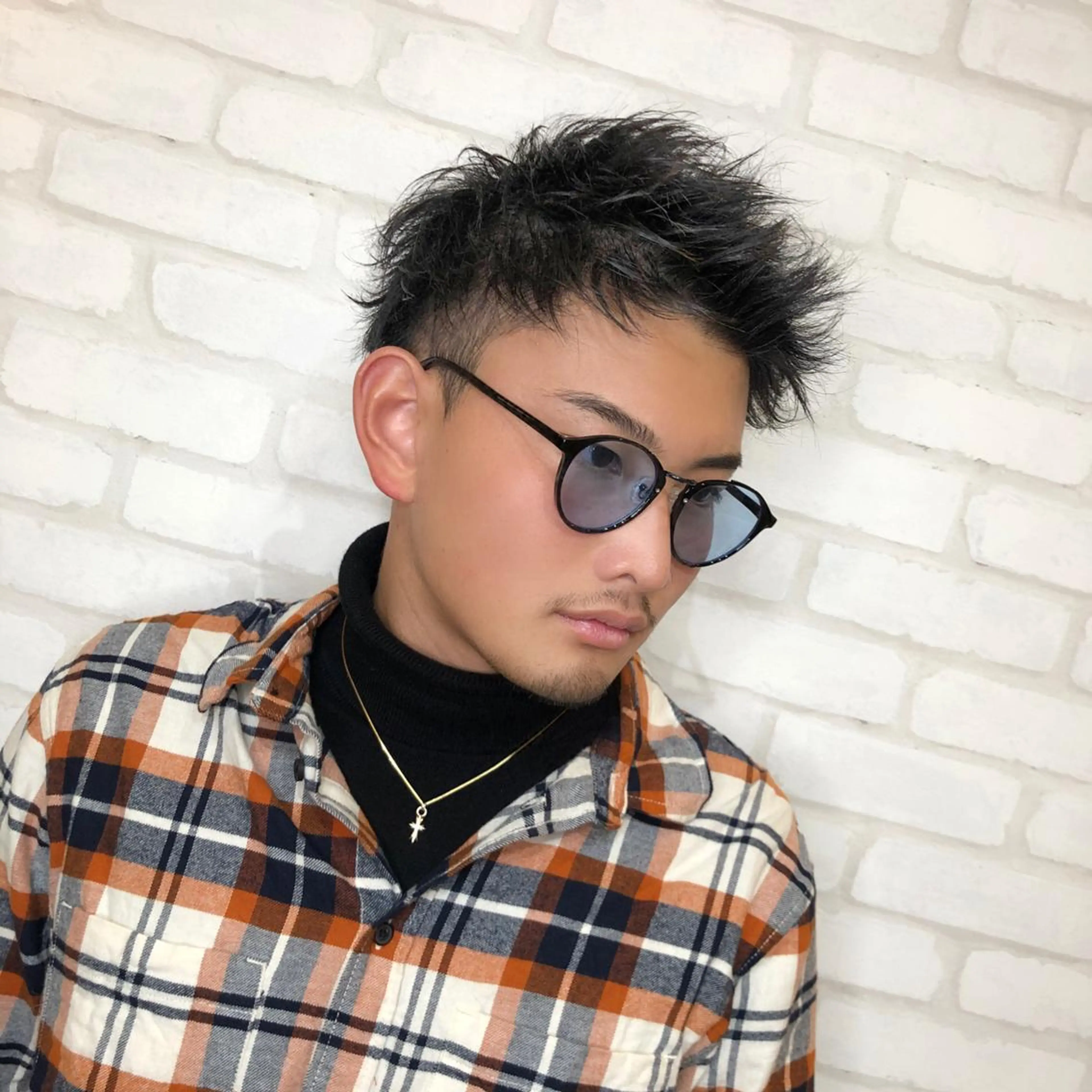 ショート カラー メンズ パーマ 🔥メンズ特化美容師 💥小倉大和💥のヘアスタイル