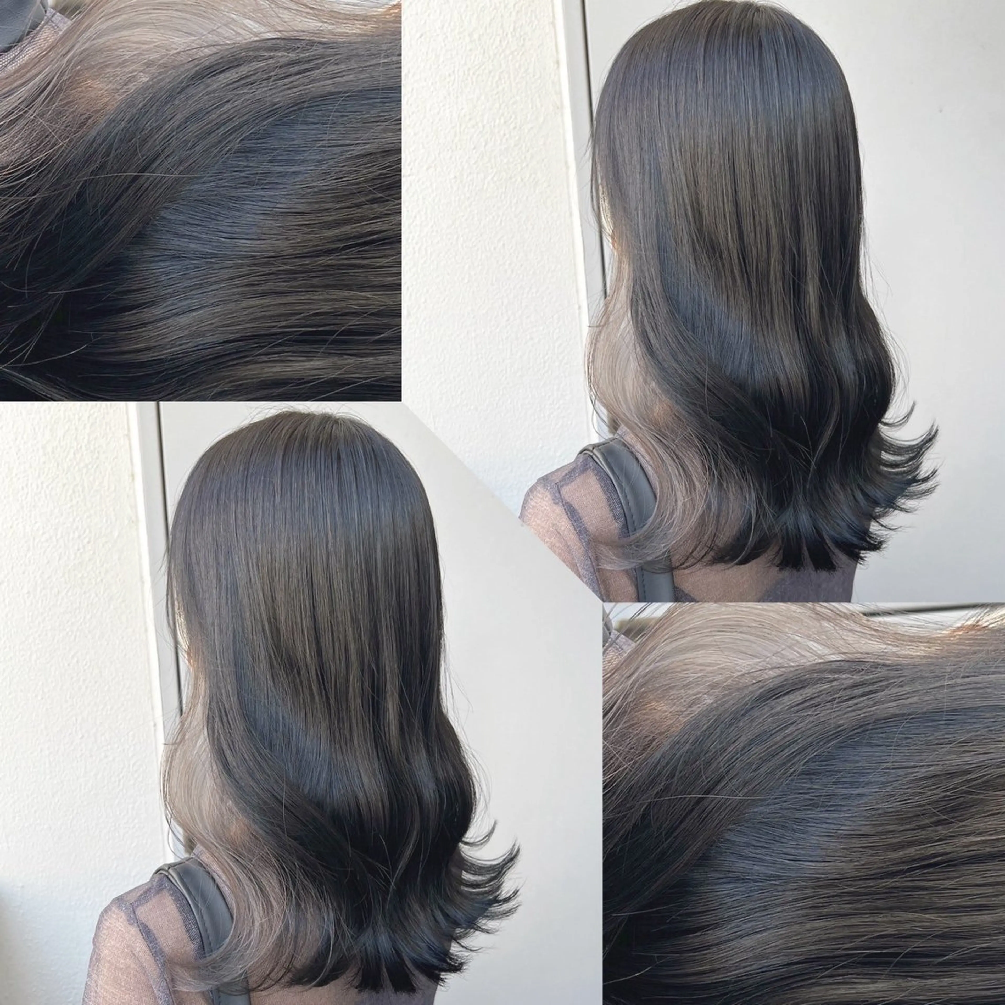 ミディアム カラー 🟦ニュアンス/メン ズパーマ横浜🟦のヘアスタイル