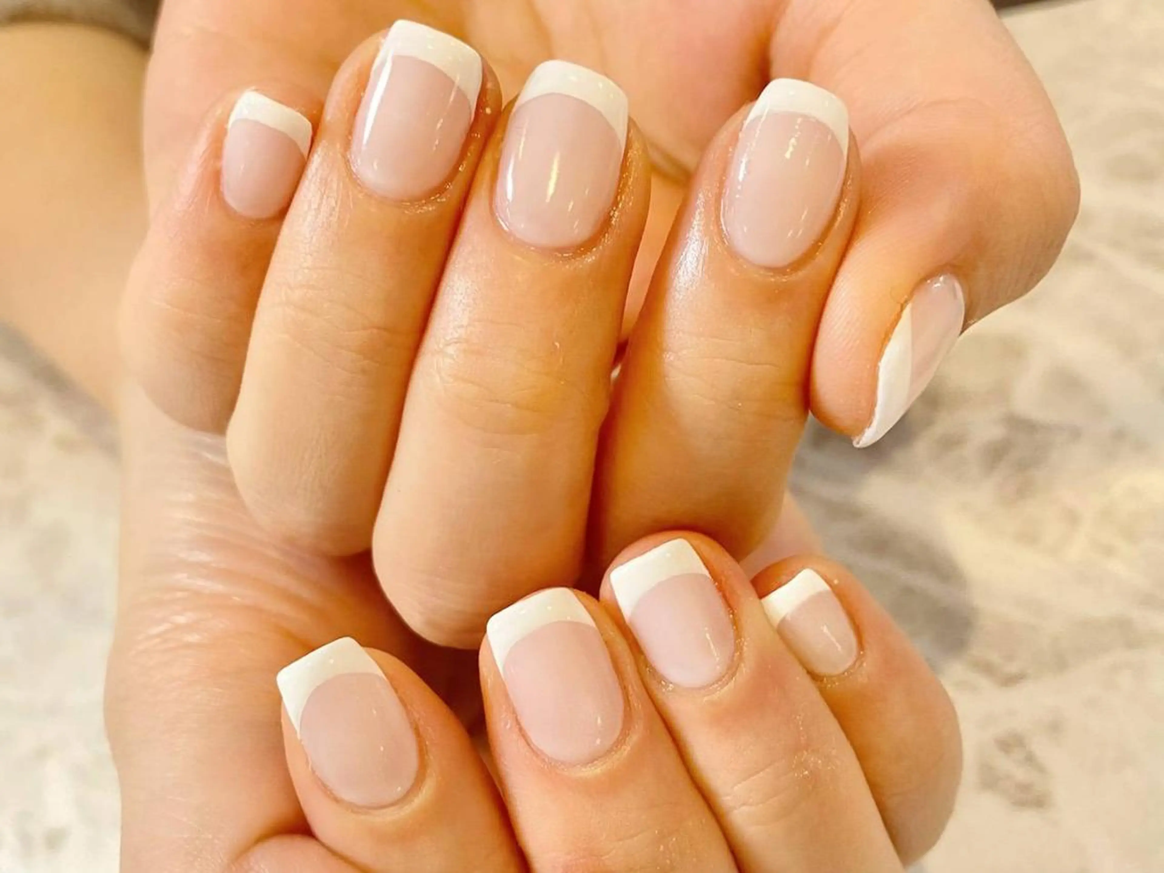 【オフあり】フレンチネイル¥7700の写真