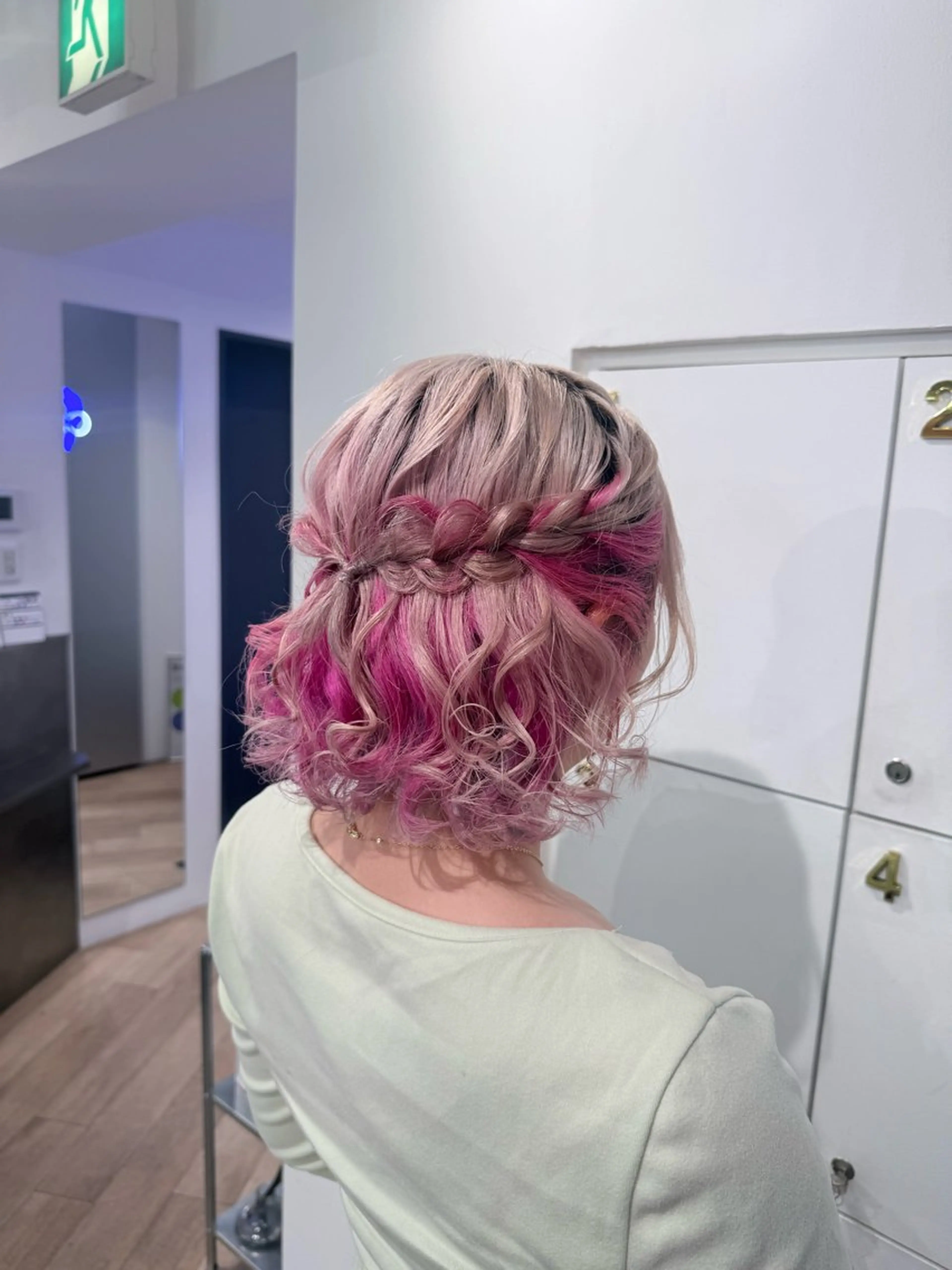 ヘアセットレッスンモデル　シャンプー＋2stトリートメント付✨✨指定不可のメニューになります！の写真