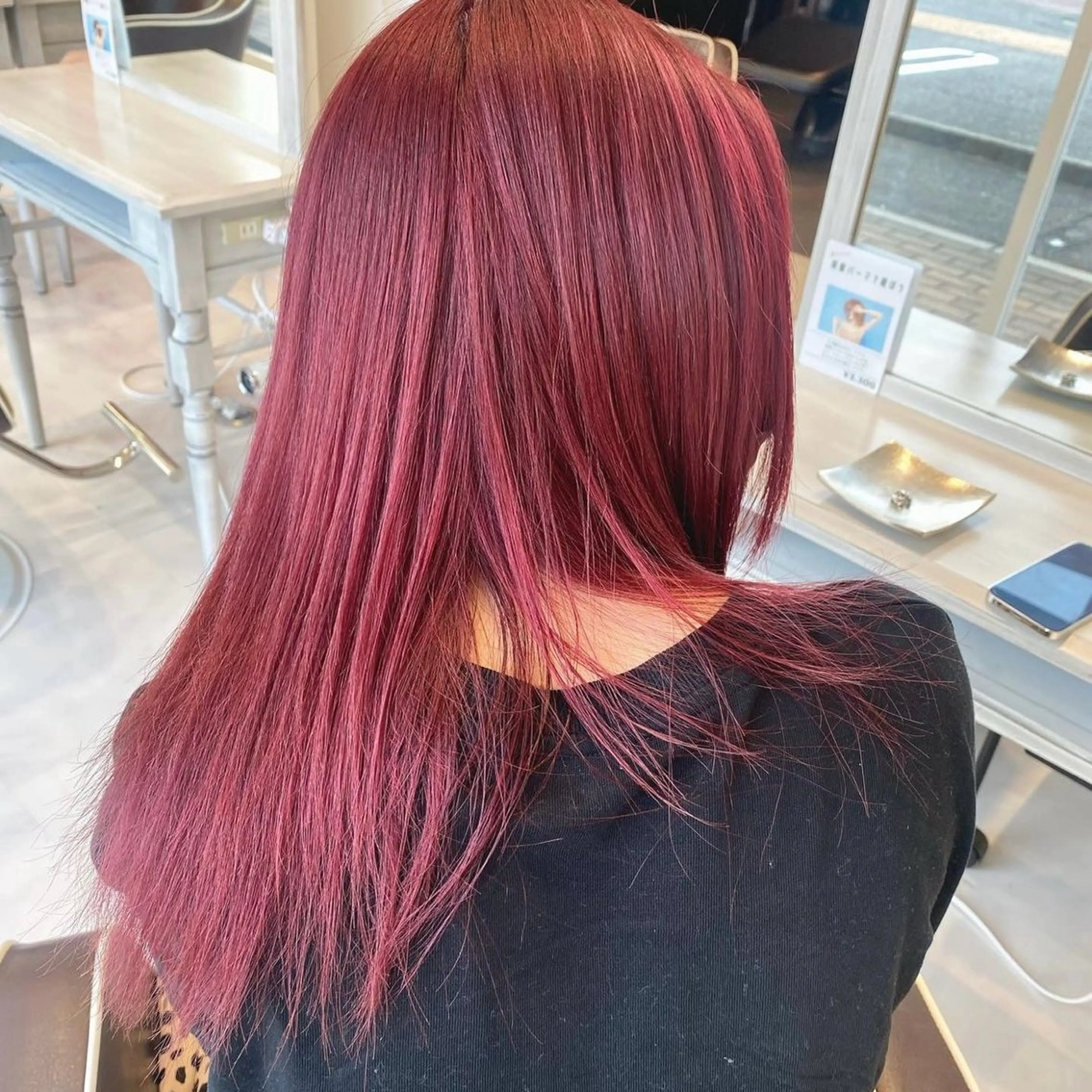 セミロング カラー 💘韓国カラー💘 クルミのヘアスタイル