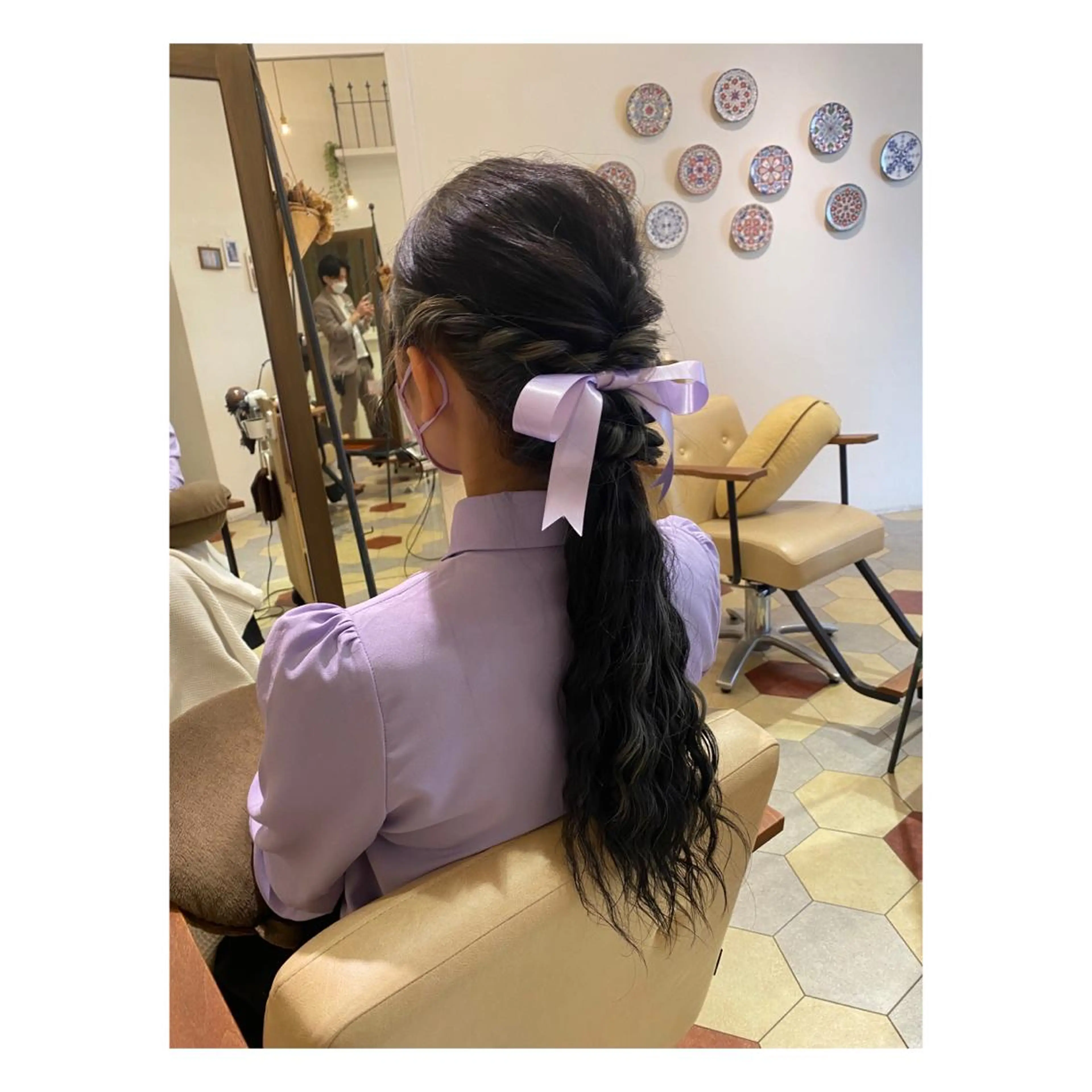 ヘアアレンジ 菊池大一 溝の口パーマのヘアスタイル