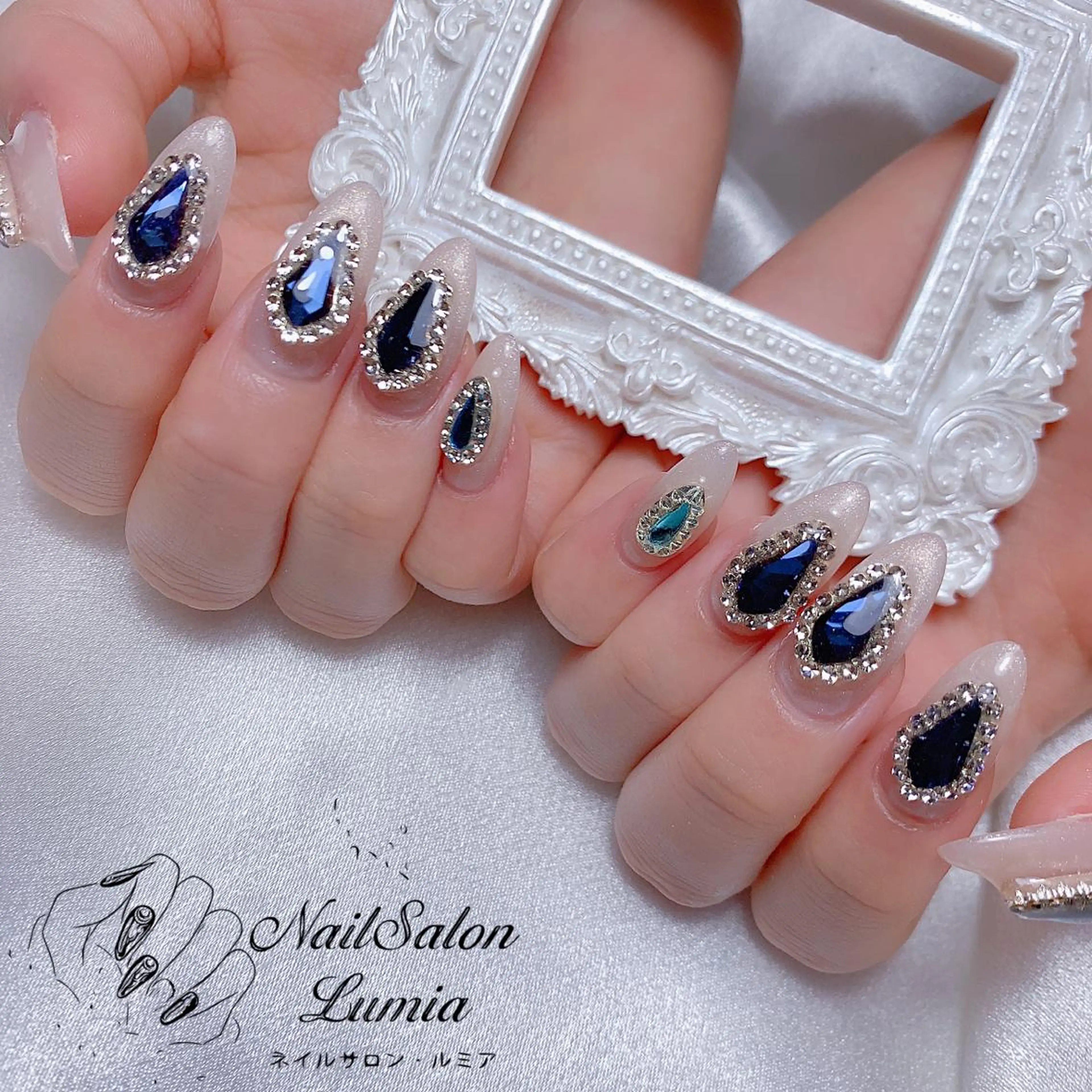 ネイル ハンドネイル ネイルサロン ルミア Lumia 店長のネイルデザイン