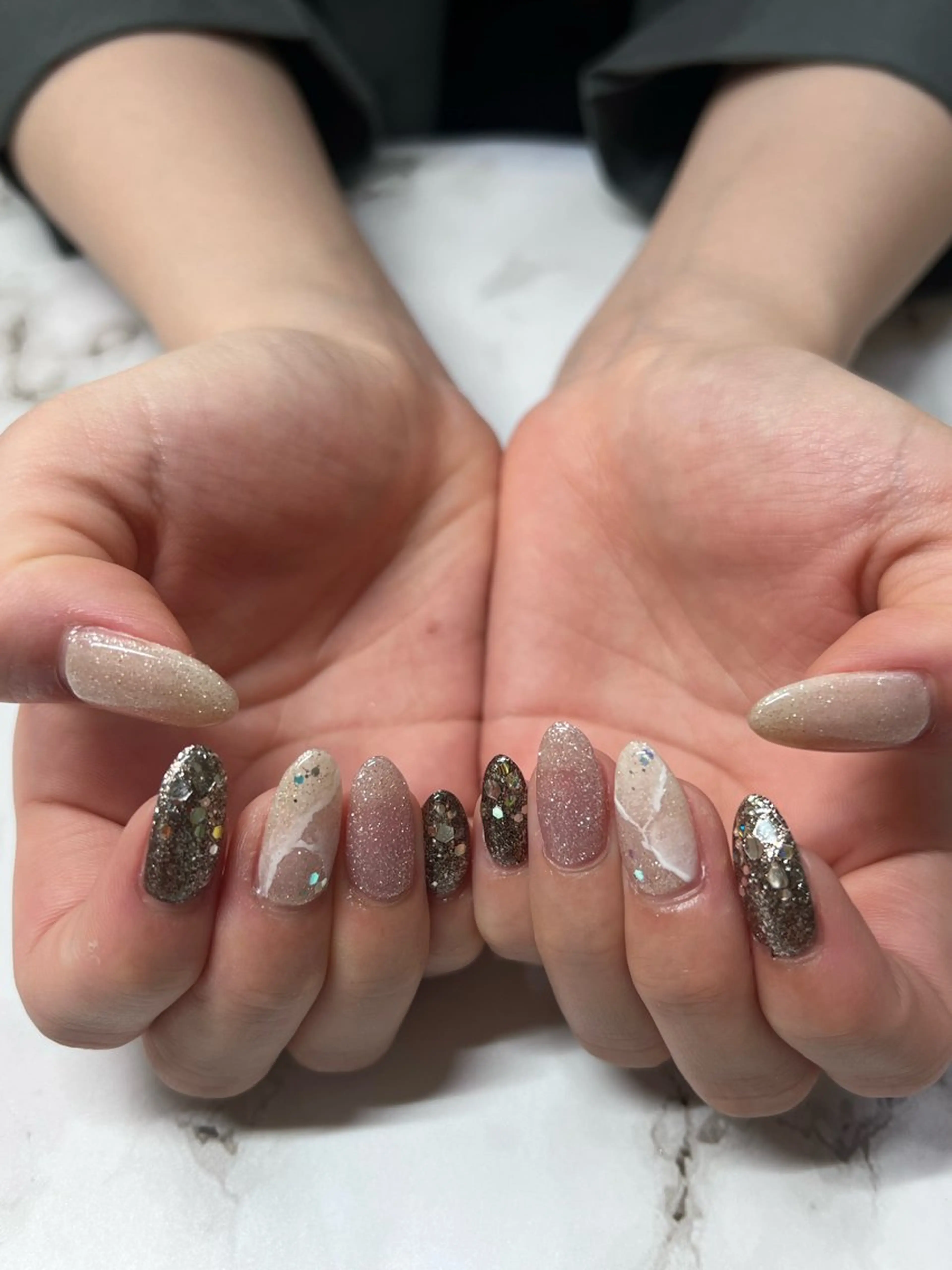 ネイル 自由が丘サロン あやめ💅のネイルデザイン