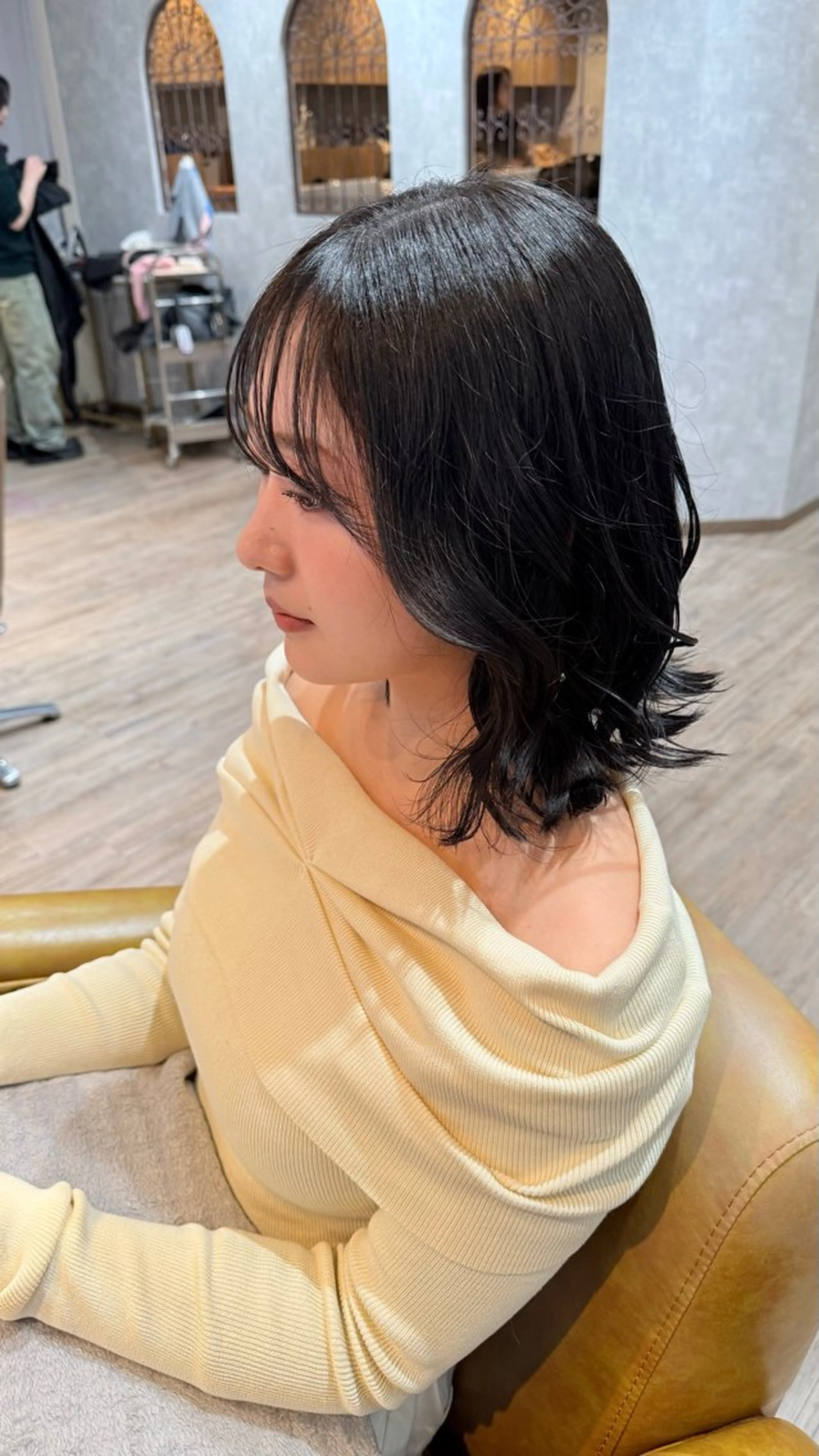 顔周りレイヤーカット🤍(シャンプー+500)の写真