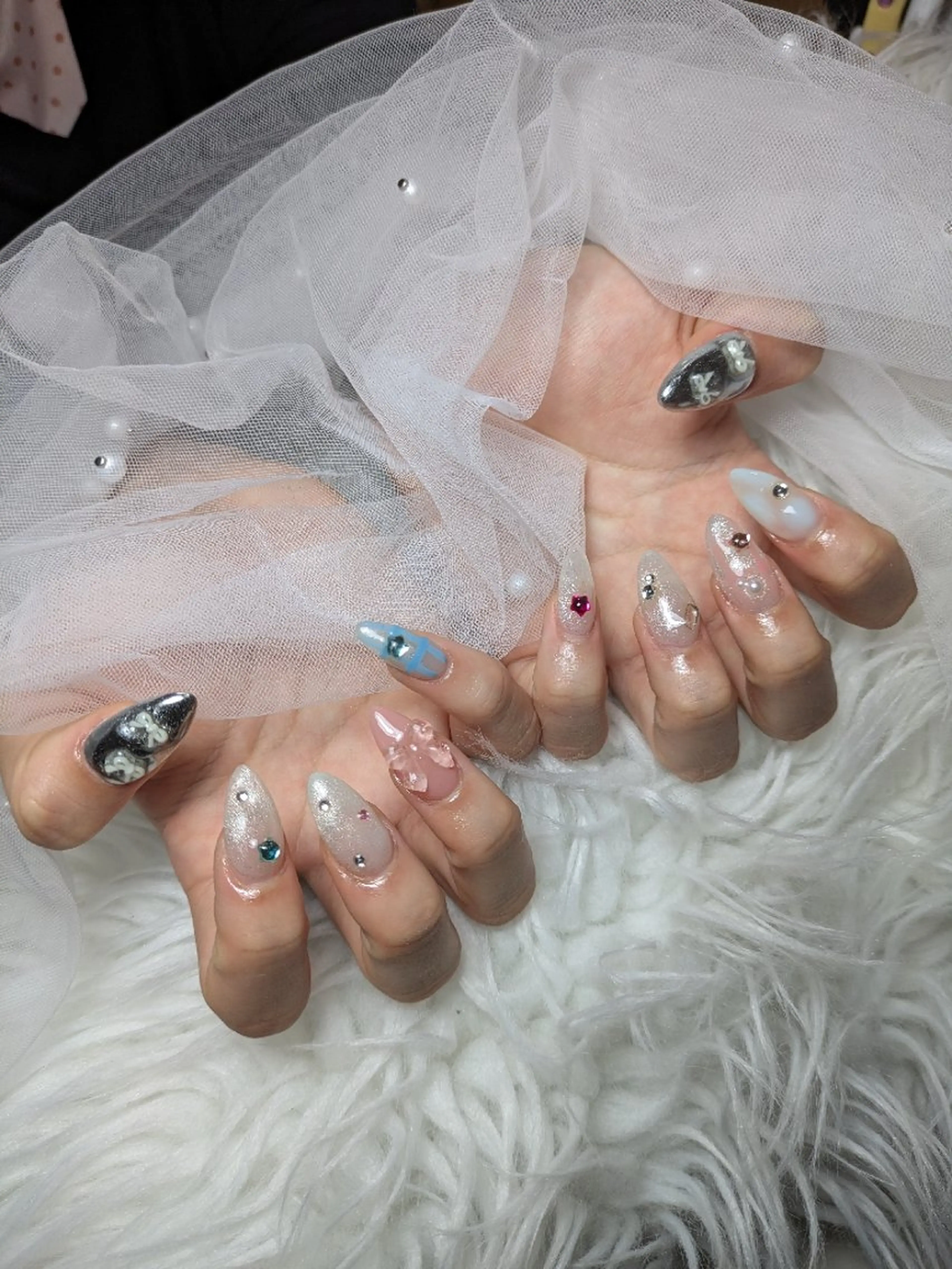 ネイル Queen Nail 研修生のネイルデザイン