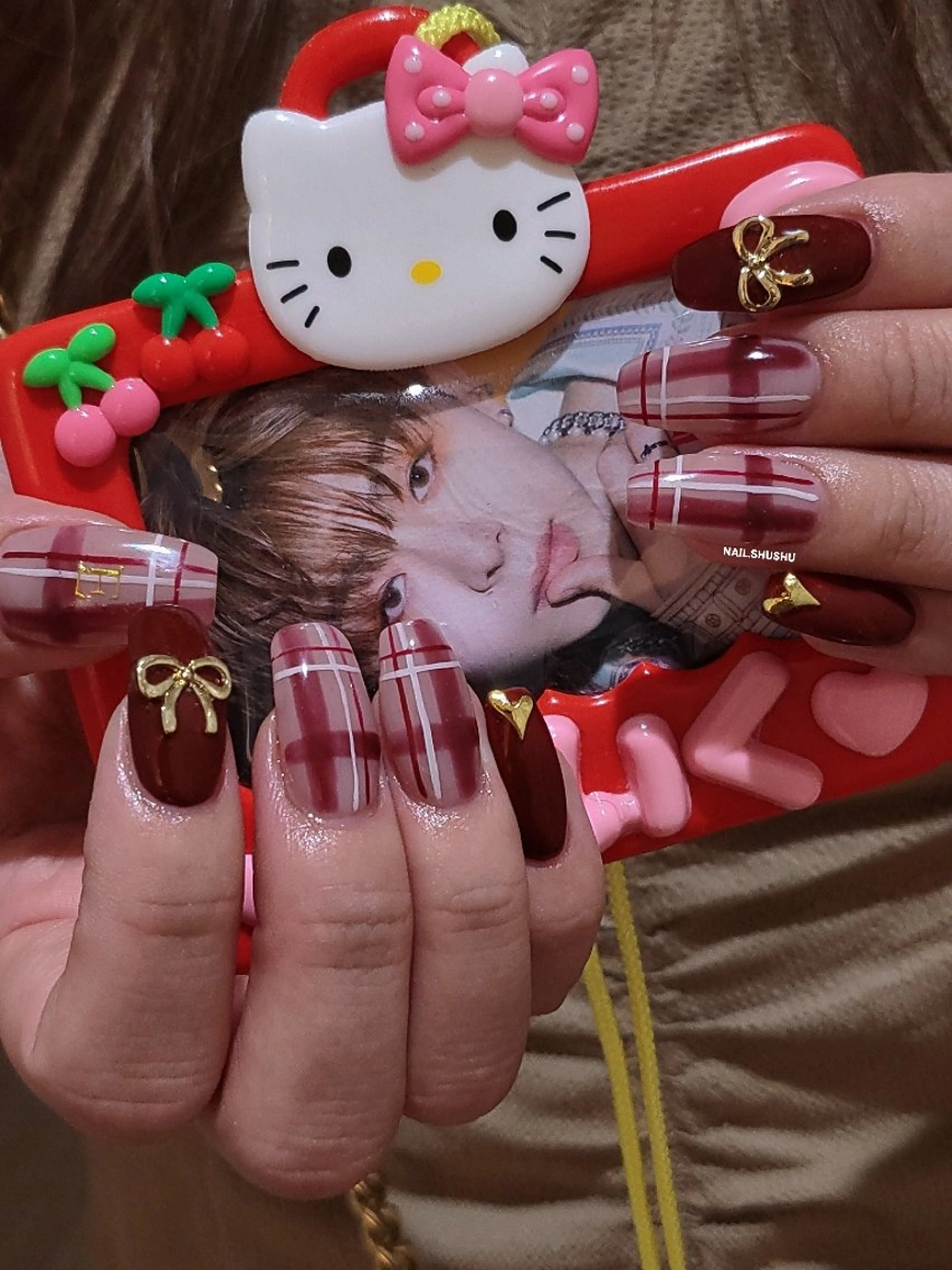 ネイル 3dパーツ/流行り 👧shushu❤️のネイルデザイン