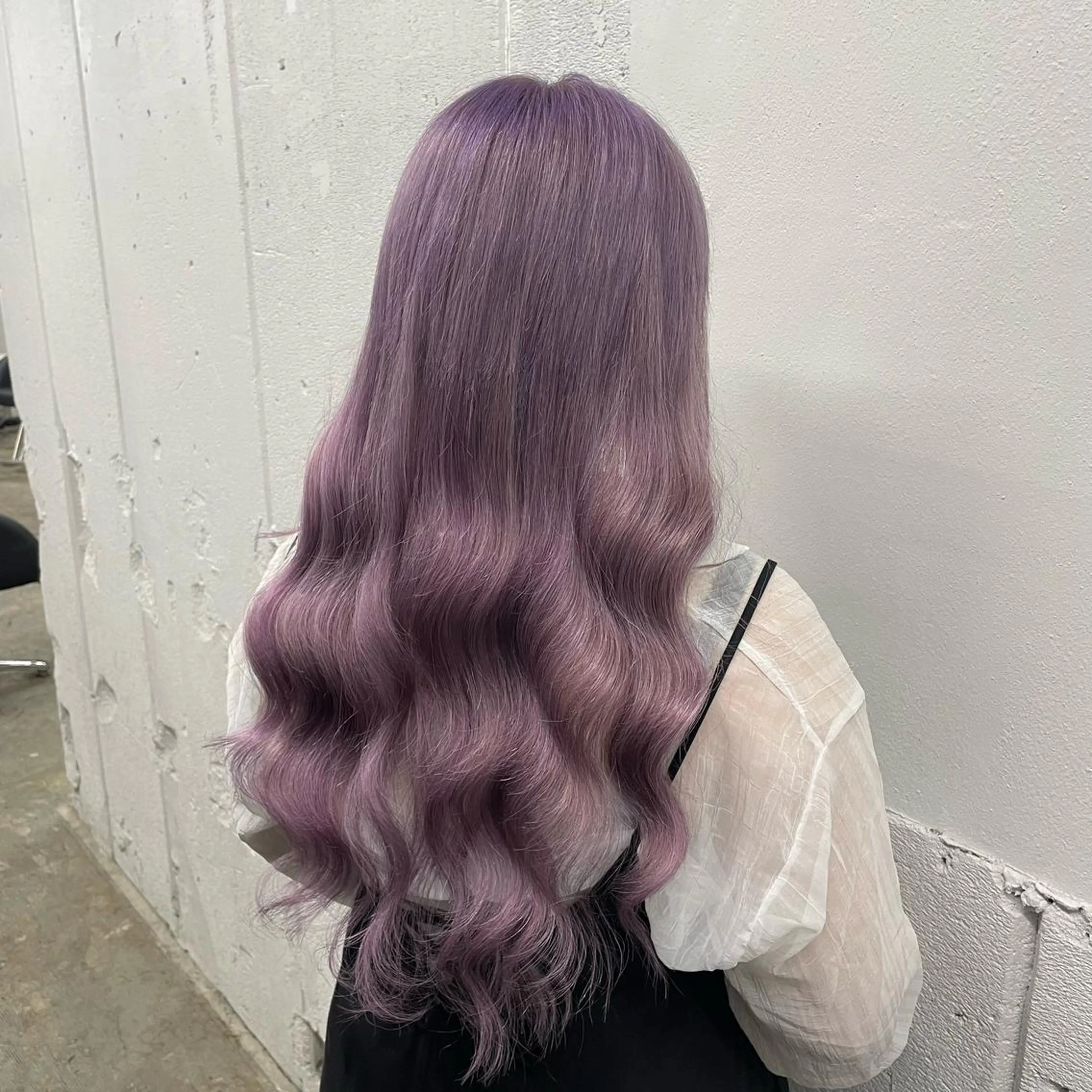 ロング カラー シールエクステ バレイヤージュ ミストバング ダブルカラー  フェイスフレーミング エクステ 🧡艶髪ちゅるん髪 🫧🧡YUKI❄️のヘアスタイル