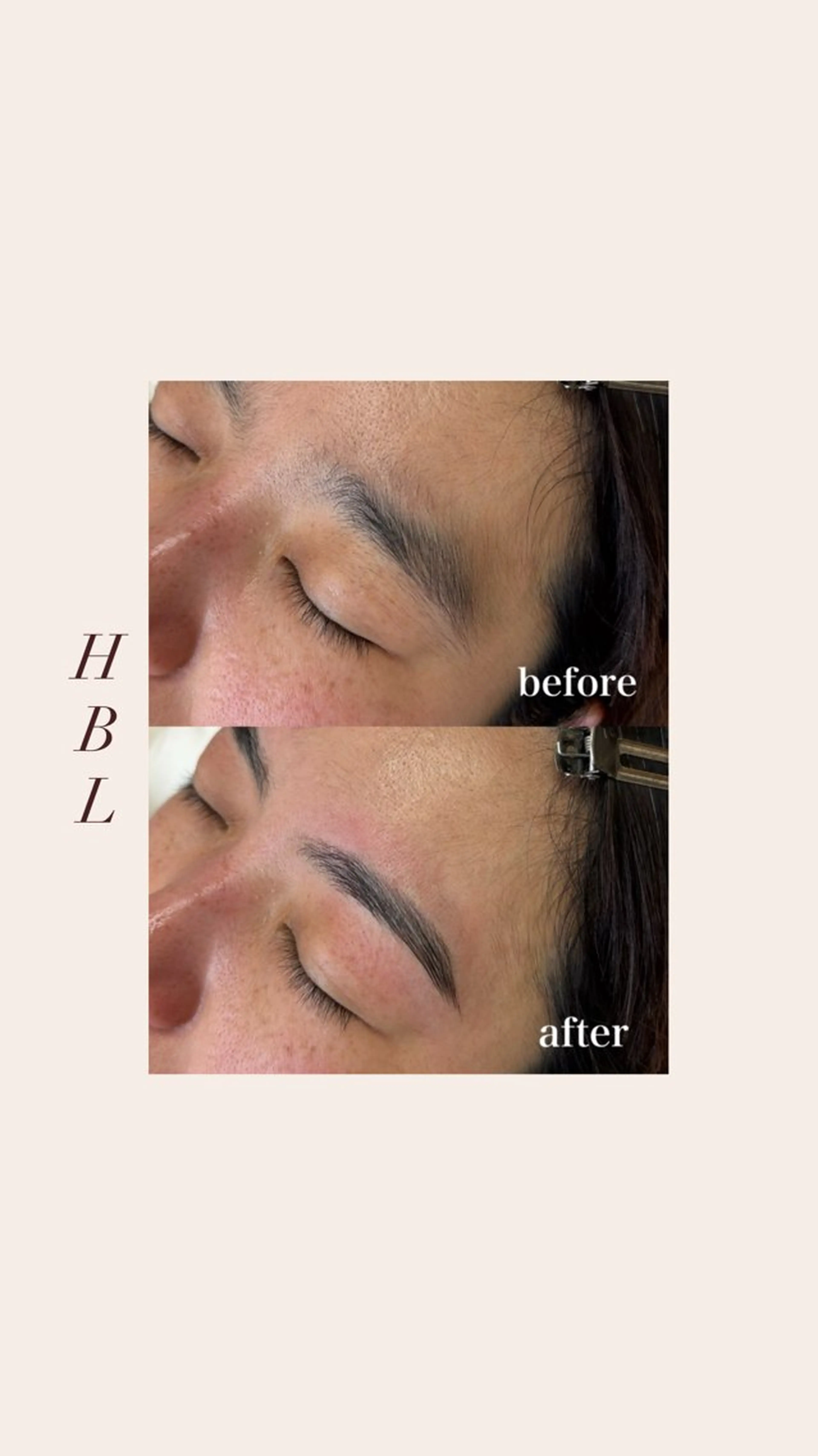 アイブロウ ハリウッドブロウリフト 美養HAREHADA 🫧/ Ibukiの眉毛・アイブロウイメージ