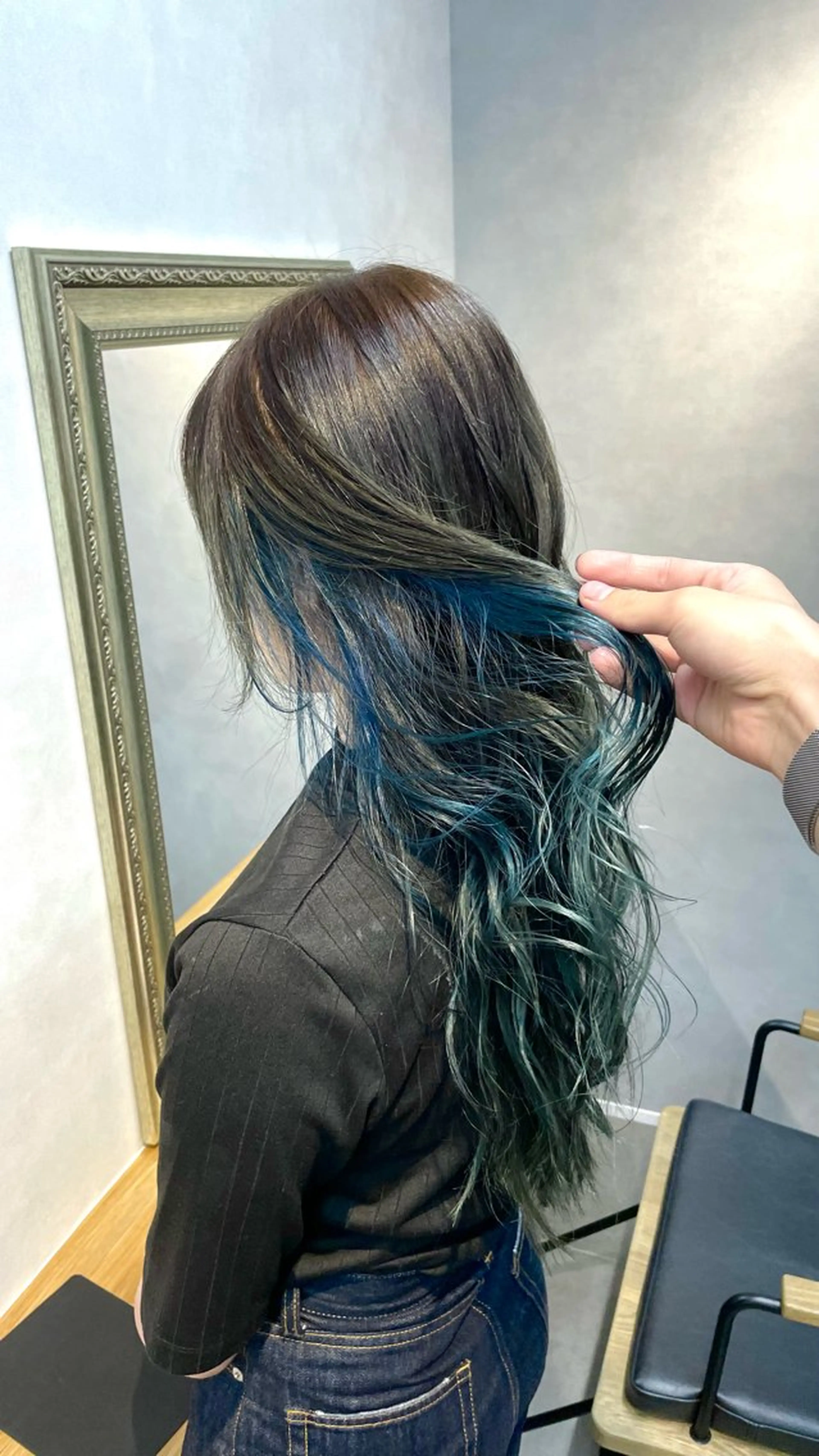 カラー インナーカラー レイヤーカット 期間限定無料　大智のヘアスタイル