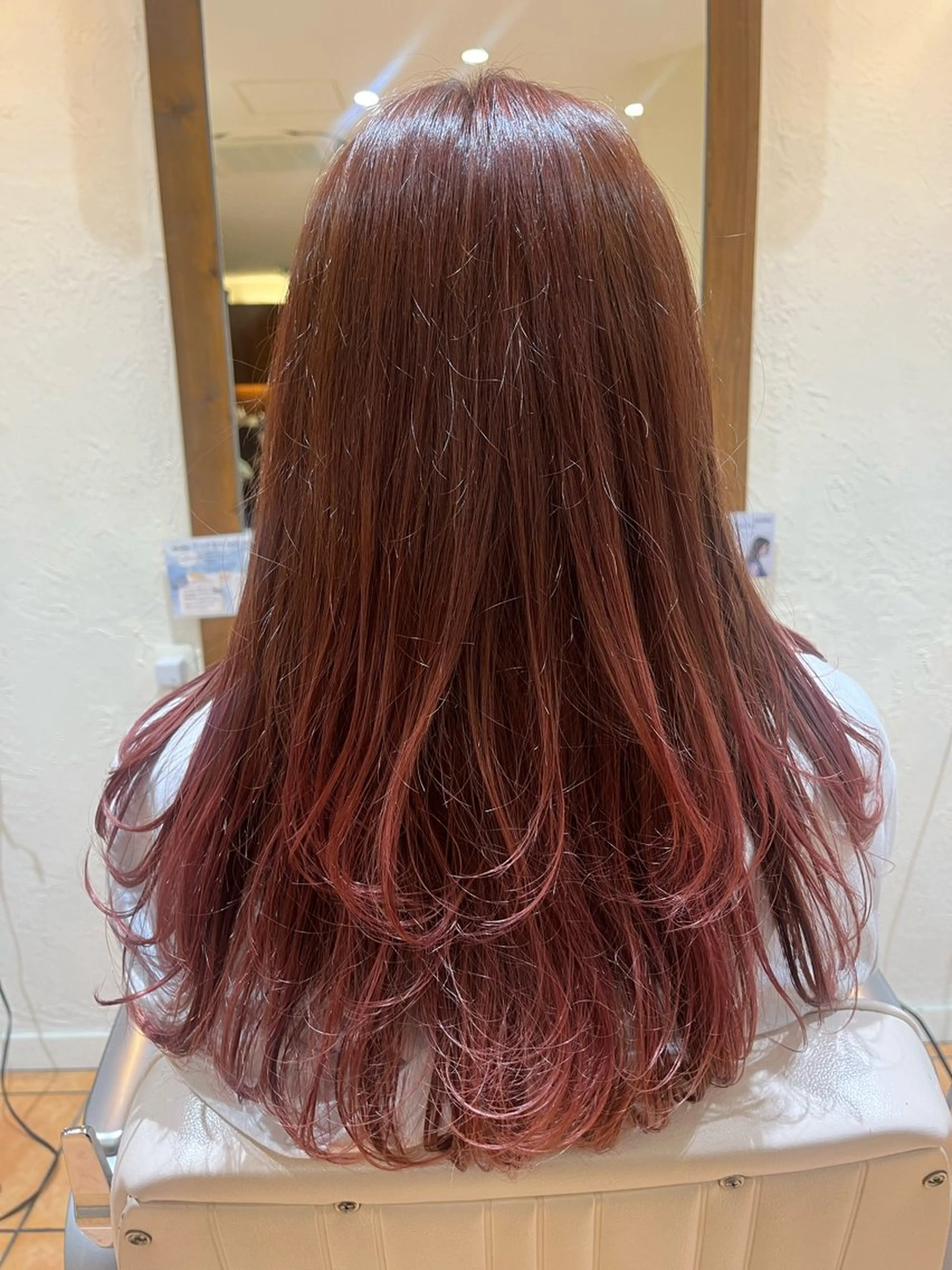 ロング カラー ブリーチ グラデーションカラー カット ヘアカラー ほそや うらら / モデル募集中🌹のヘアスタイル