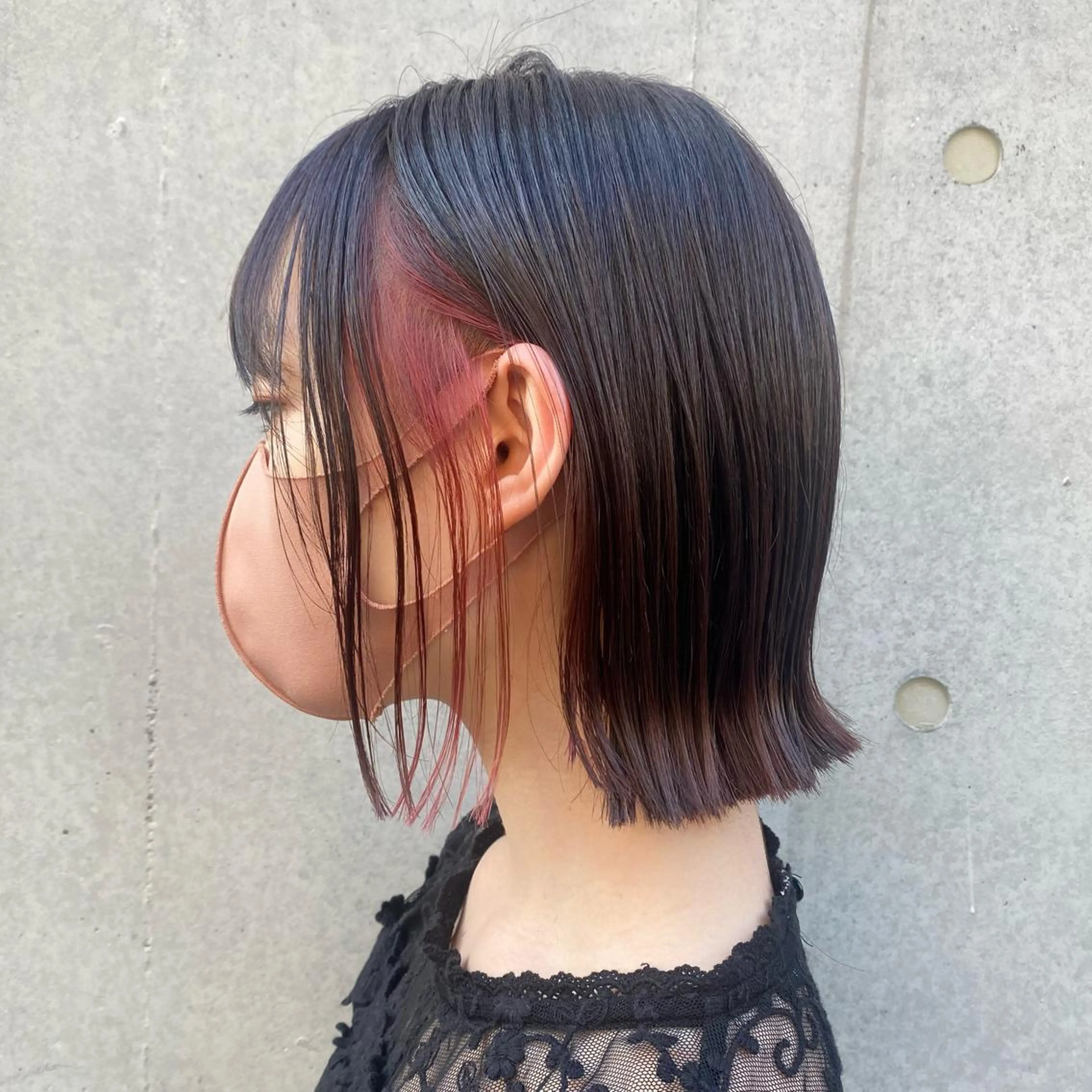 ミディアム カラー 🪭risa 暖色/レイヤー🪭のヘアスタイル